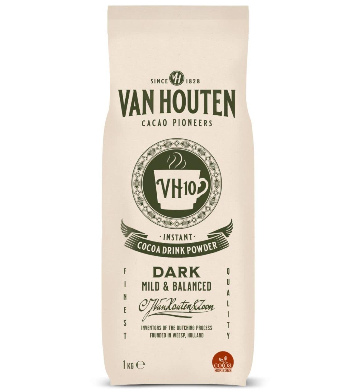 Van Houten VH10 Dark Vending Chocolate Powder (1 x 1kg Bag)