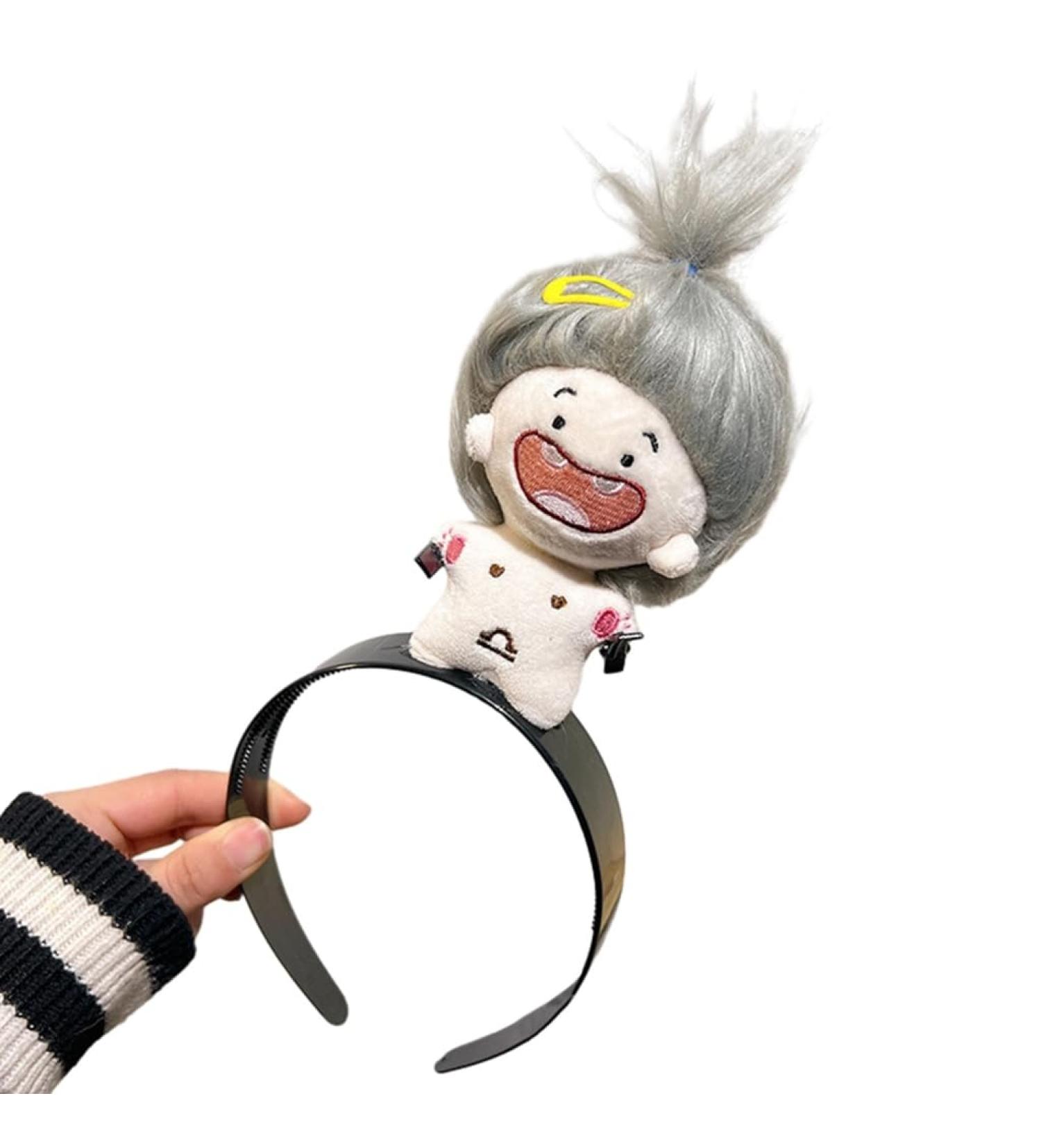 JSGHGDF Halloween Shape Hairband Women Student Photography Hairband Shape Washing Face Headbands Cotton Doll Finishgy - Buy Online on GoSupps.com