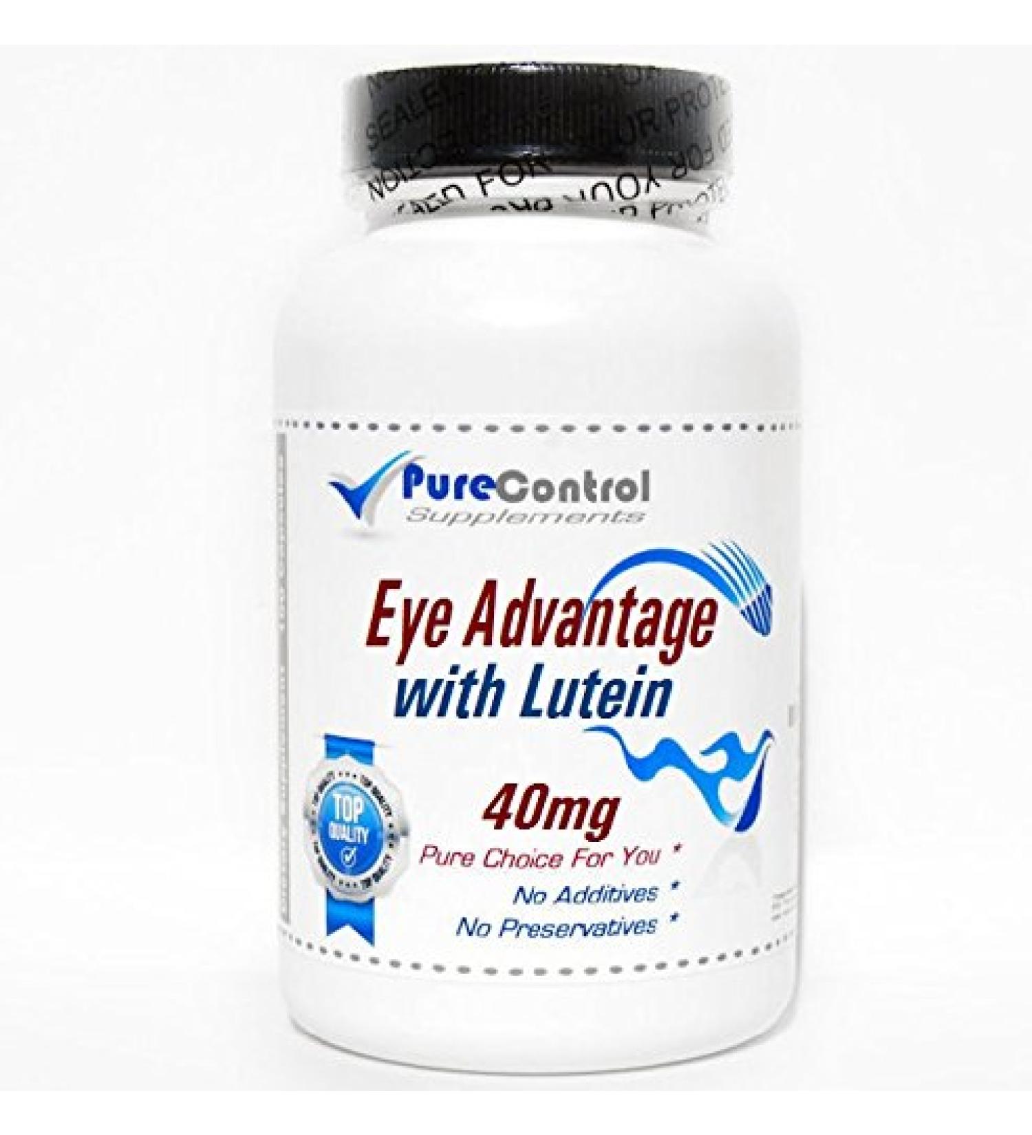 Eye Advantage with Lutein 40mg // 180 Capsules // Pure // by PureControl Supplements