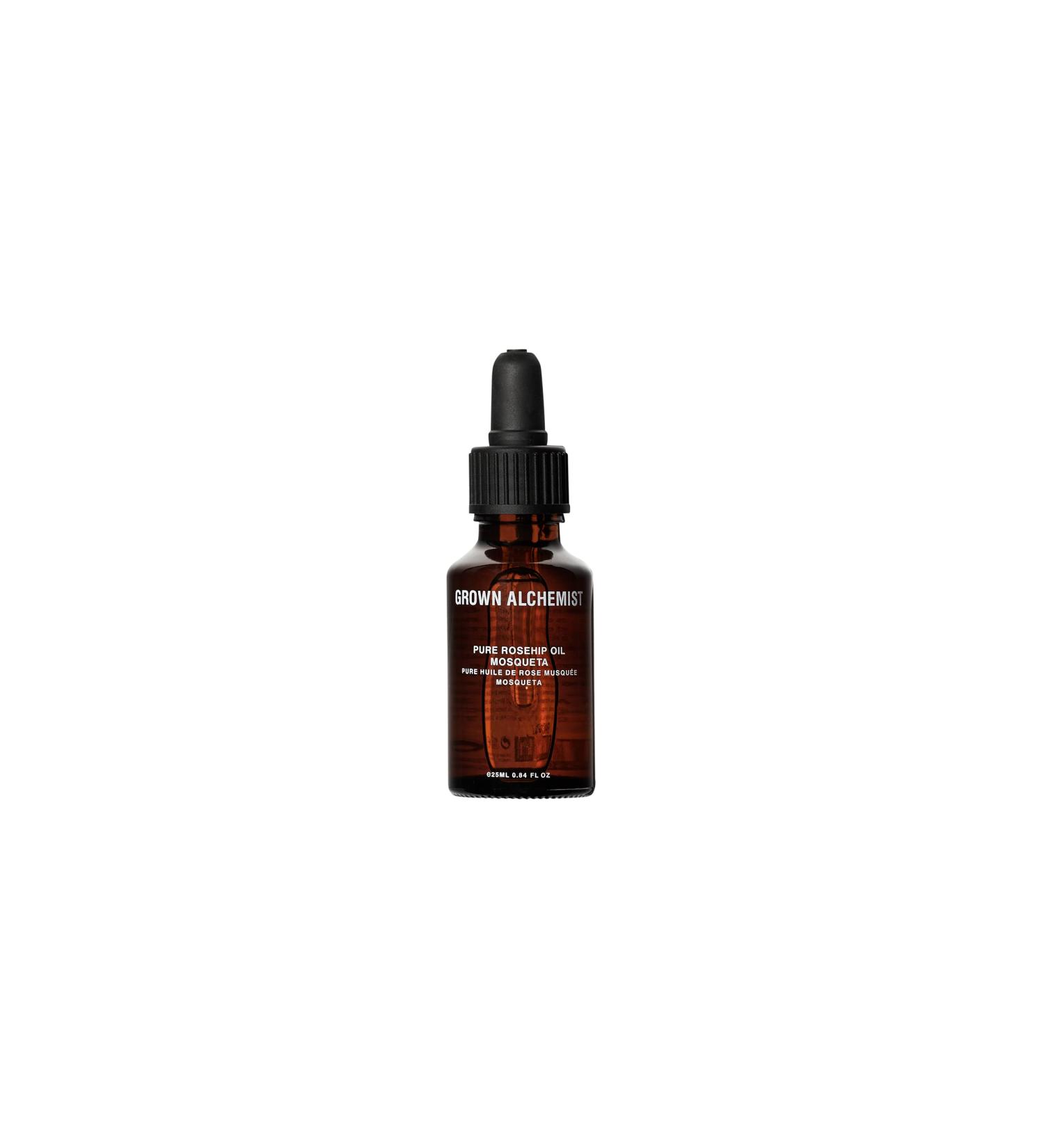 Buy Grown Alchemist Pure Rosehip Oil & Face Serum (25ml) - Best International Shipping | 100% Organic Skincare - Buy Online on GoSupps.com