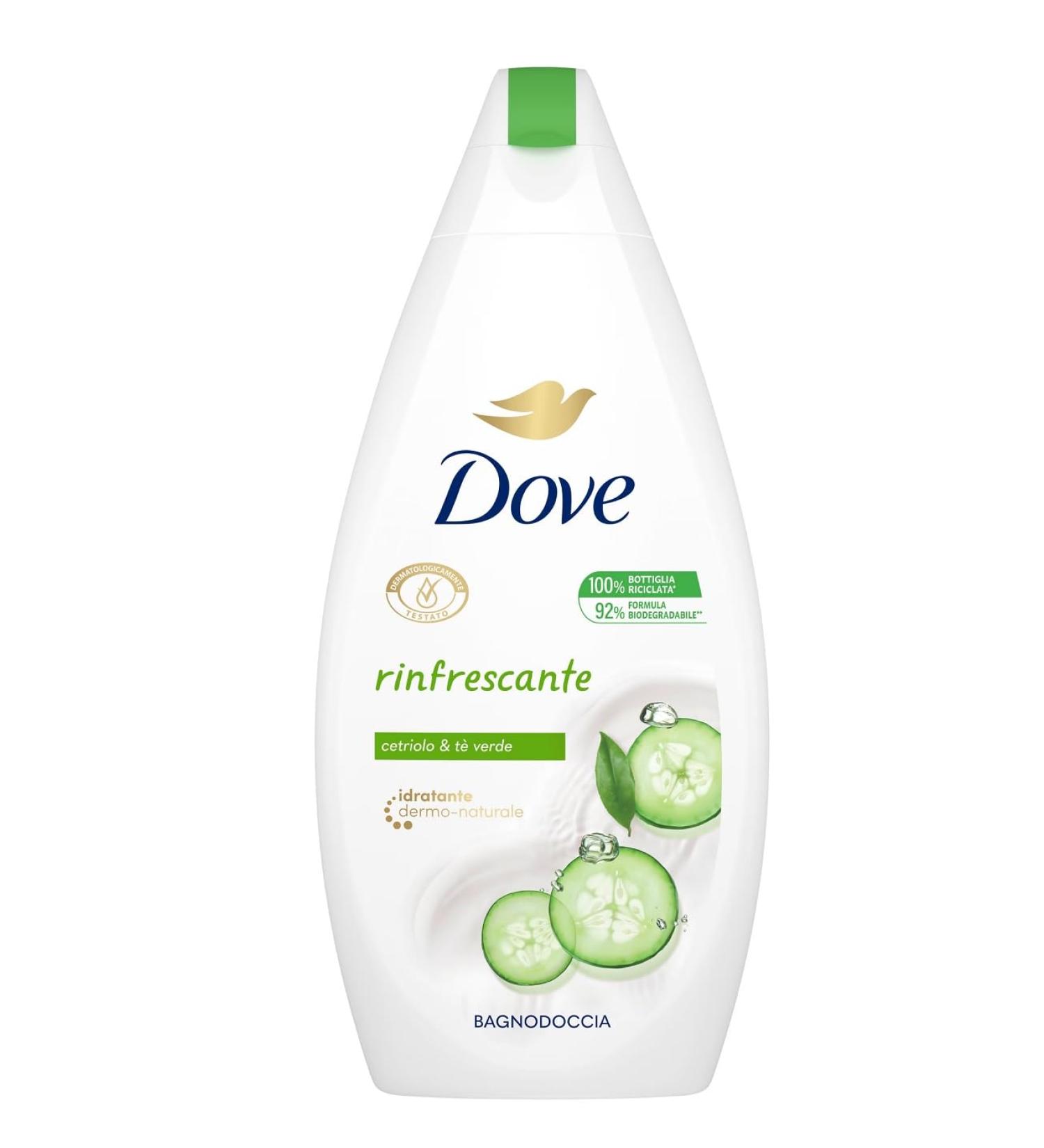 Dove Dove Cucumber & Green Tea Shower Gel for Women 450ml - Pack of 6
