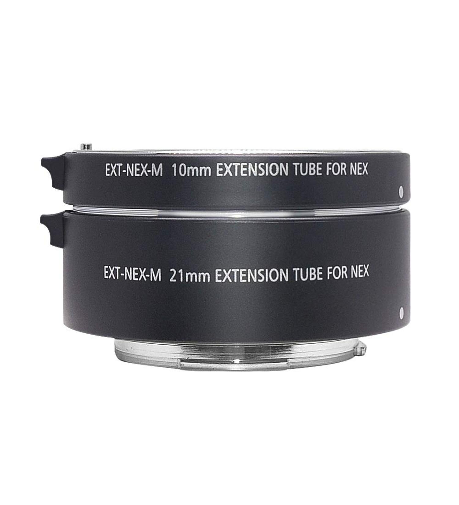 Venidice NEX-M 10mm + 21mm Metal Macro Extension Tube for Sony Mirrorless FE/E-Mount - Autofocus Adapter Ring for NEX 3/3N/5R/A6000/A6300 A7/A7S/A7II/A7III - Buy Online on GoSupps.com