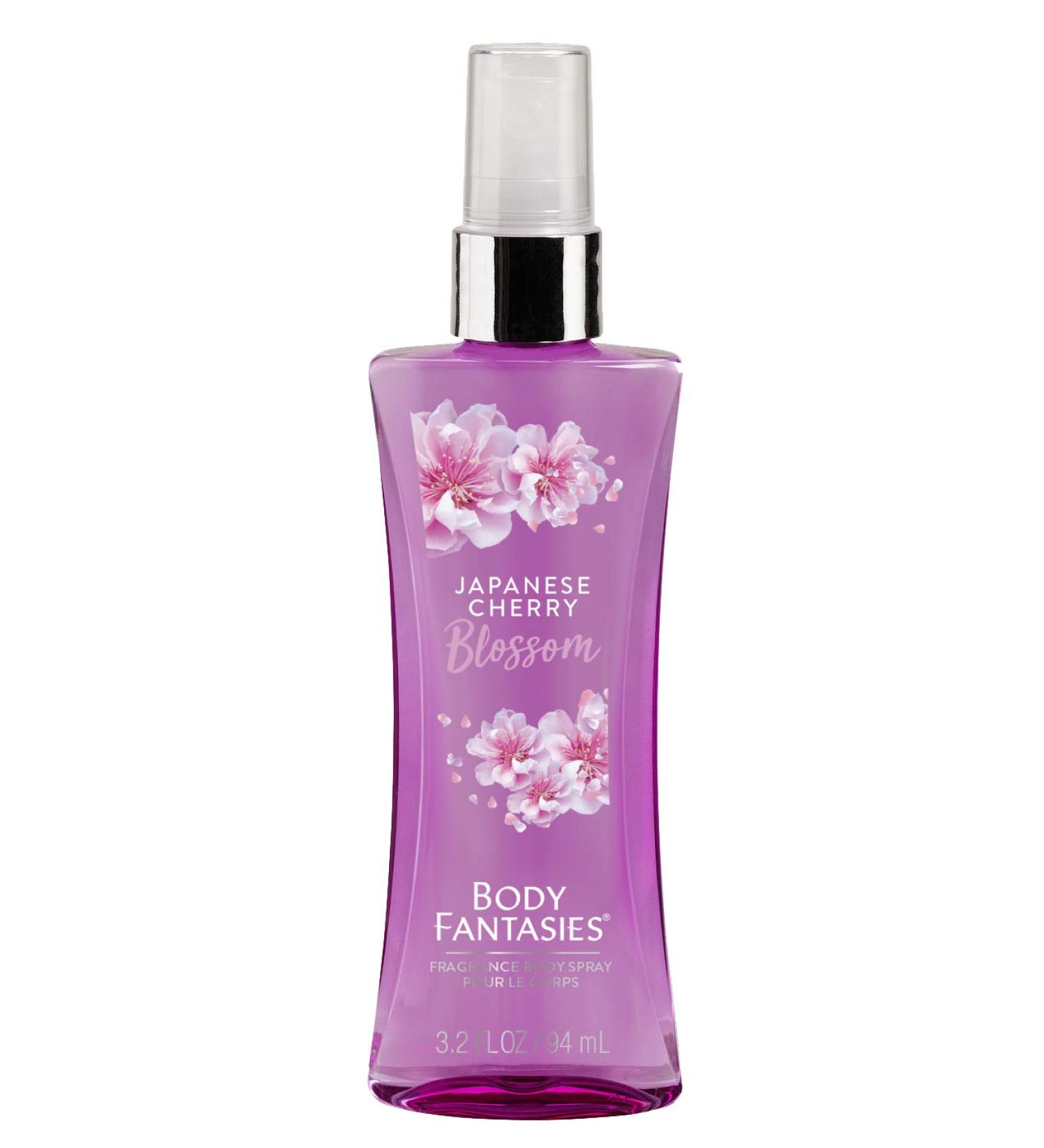 Body Fantasies Signature Fragrance Body Mist for Girls & Women's - Japanese Cherry Blossom 0.5 FL Oz - Buy Online on GoSupps.com