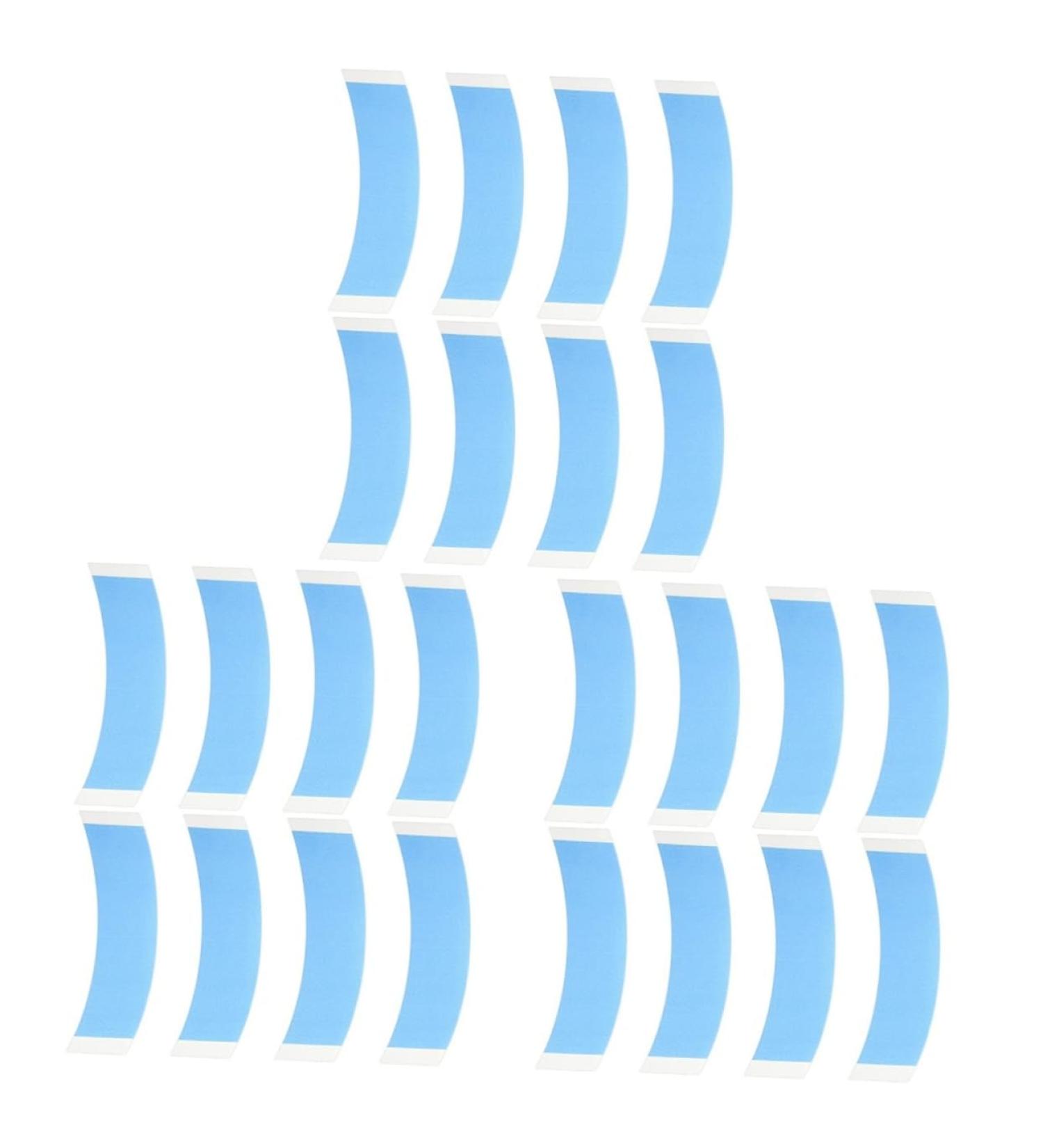 FRCOLOR 24 Pcs Lace Hair Tape for Wigs | Invisible Hair Extension & Lace Front Support Best Blue Wig Tape - Buy Online on GoSupps.com