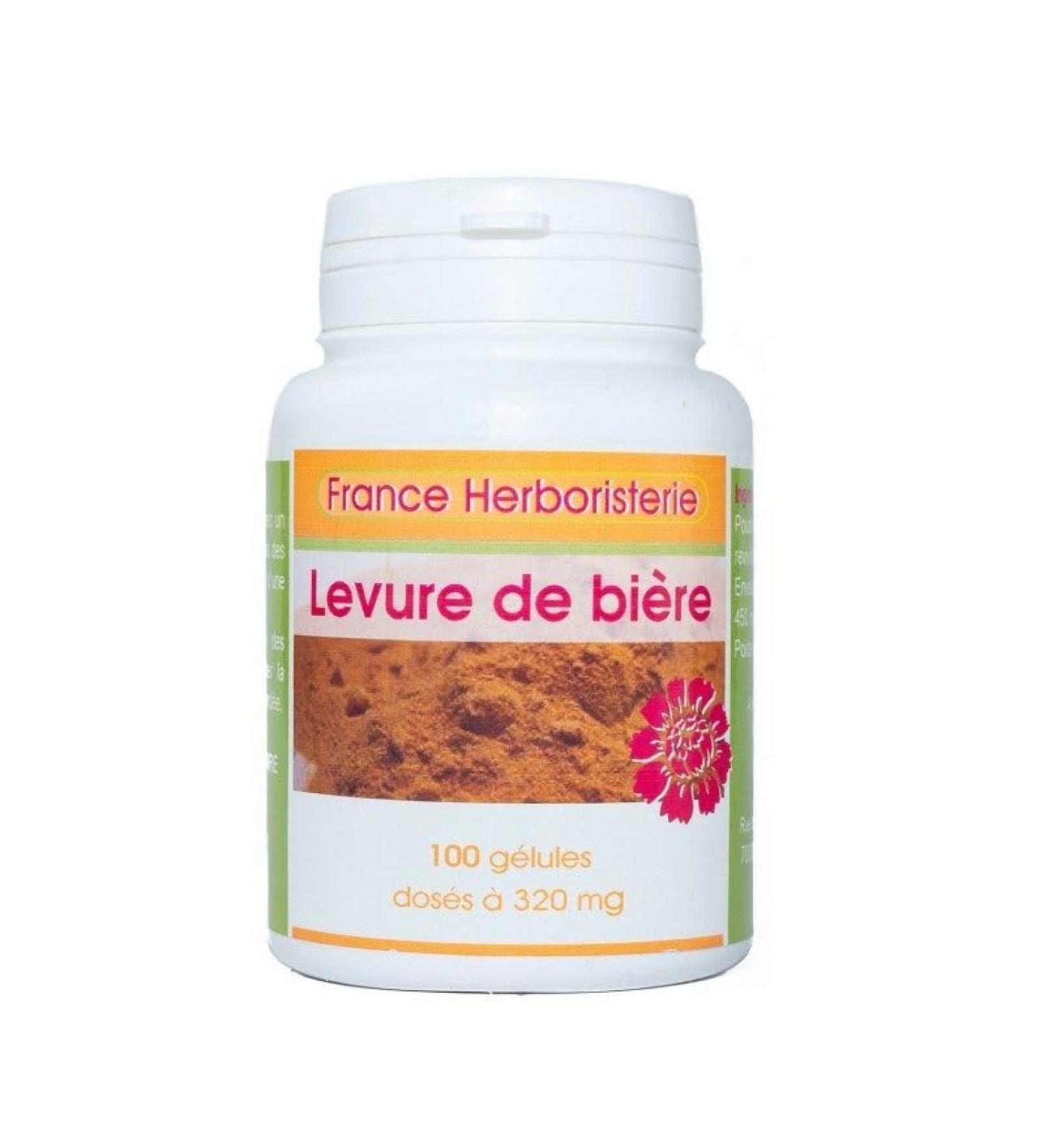 France Herboristerie BREWER'S YEAST CAPSULES - dosed at 320 mg.