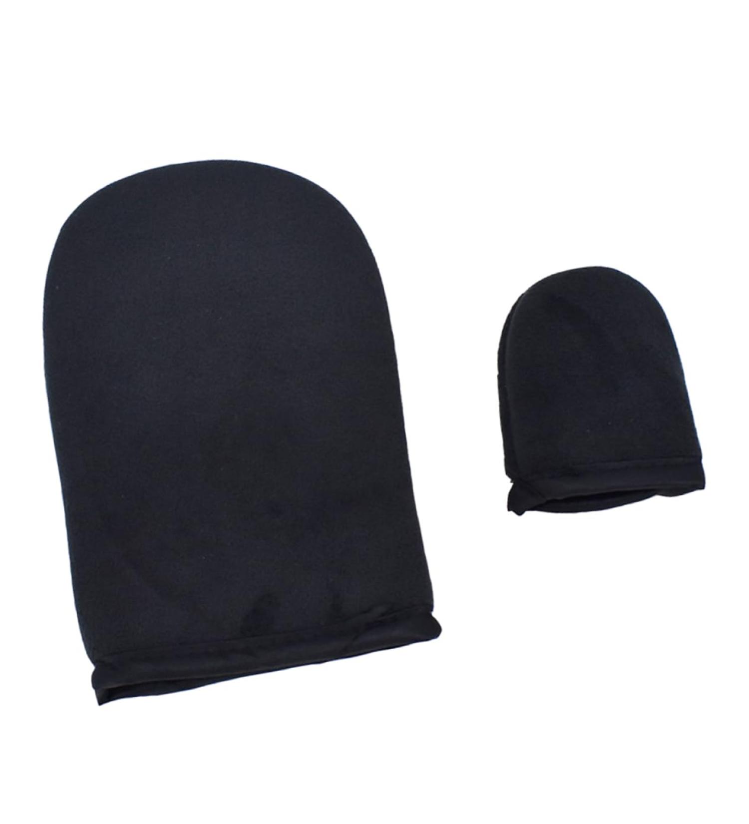 NOLITOY 2pcs Self Tanning Mitt Flocking Gloves for Easy Application of Sunscreen and Tanning Lotion Compact Protective Hand Cover for Women and Girls - Buy Online on GoSupps.com