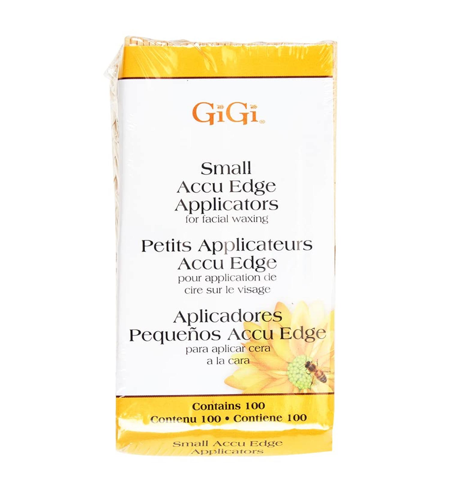 GiGi Accu Edge Small Wax Applicators 100 Pieces | Hair Removal Tools - Buy Online on GoSupps.com