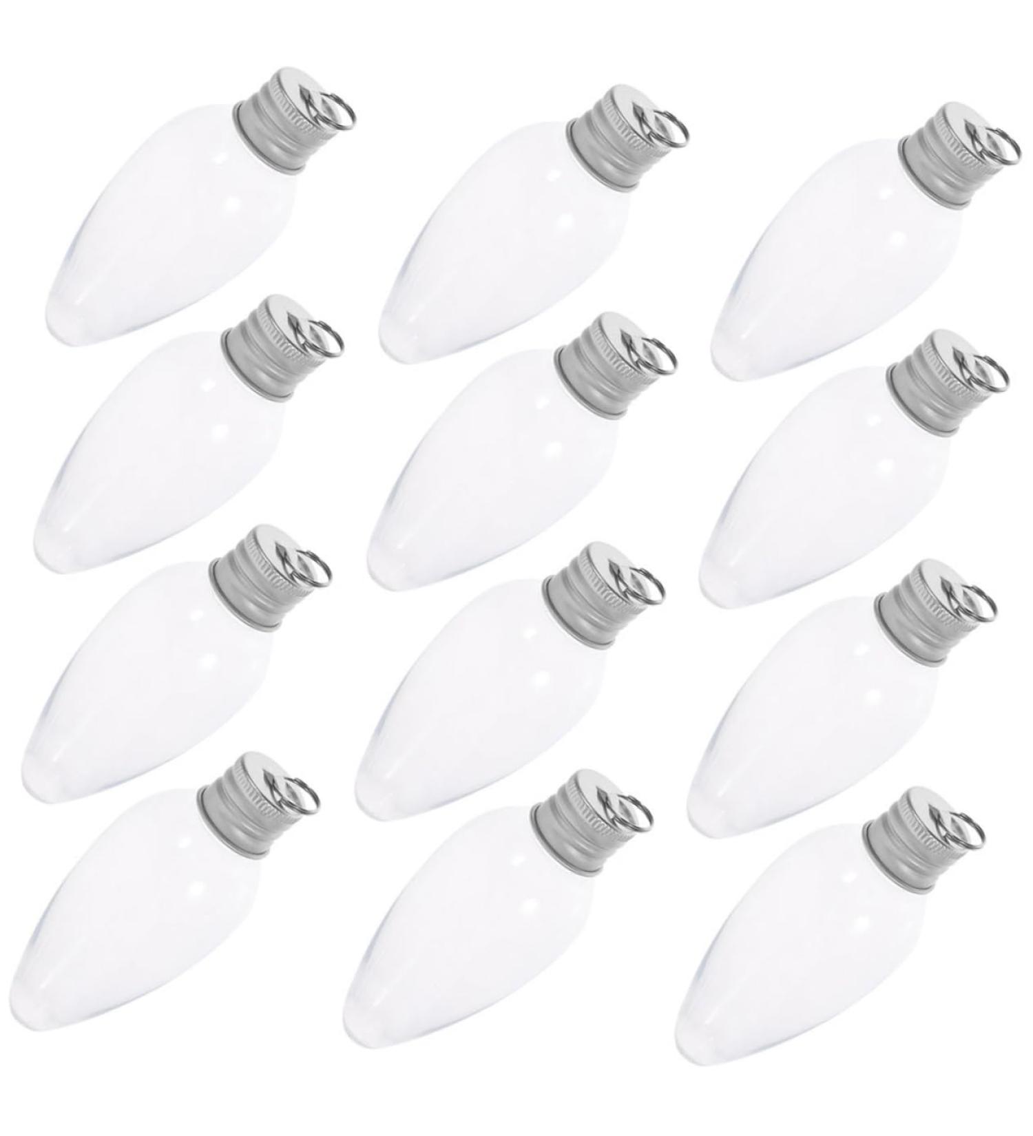 Alipis 20pcs Small Light Bulb Candy Bottle Boxes for Presents Plastic Candy Bottles Sealed Bottle - Buy Online on GoSupps.com