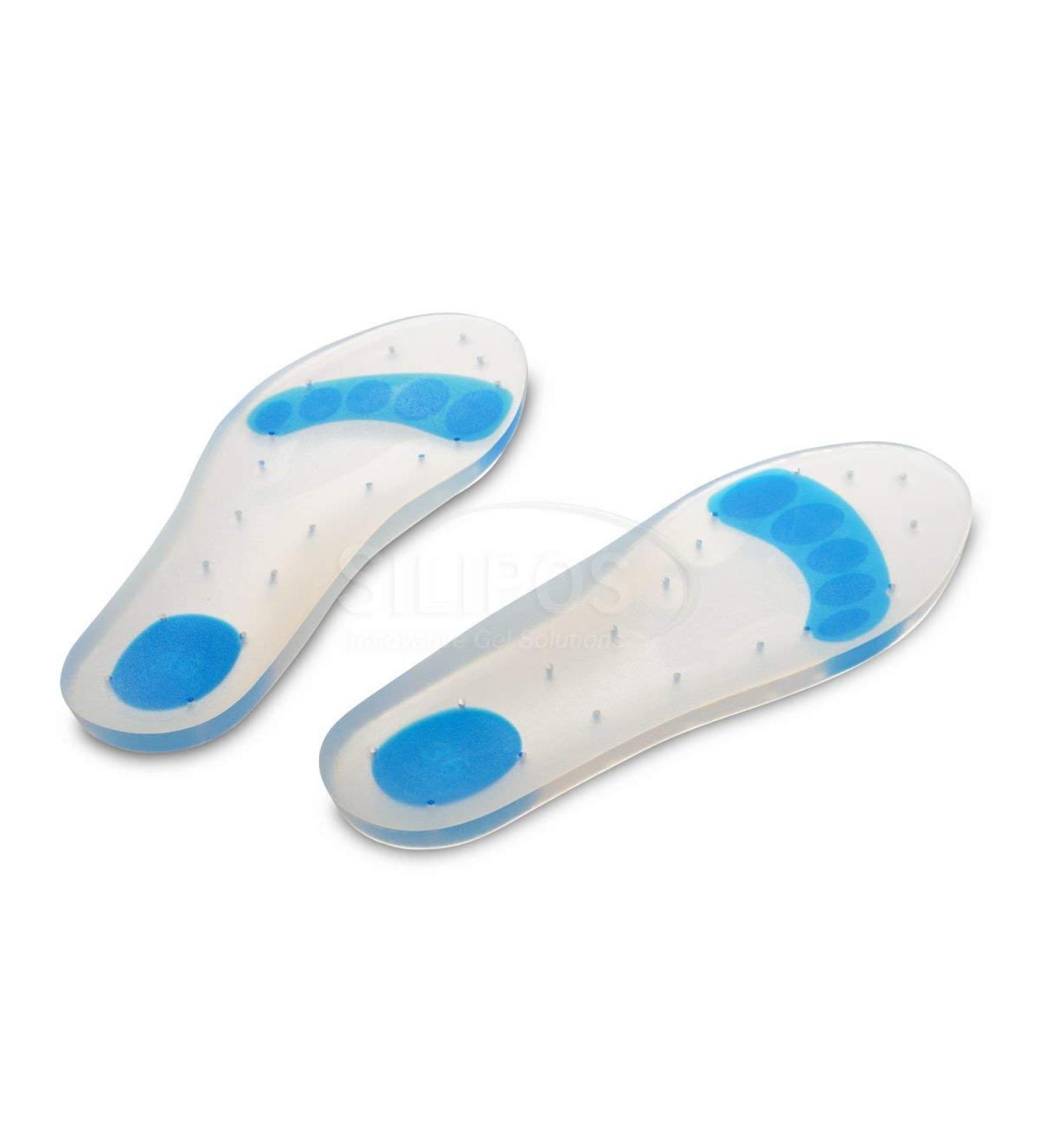 Silipos SoftZone 4013 Small Full Length Foot Insole - Latex-Free Hypoallergenic Silicone Cushion - Buy Online on GoSupps.com