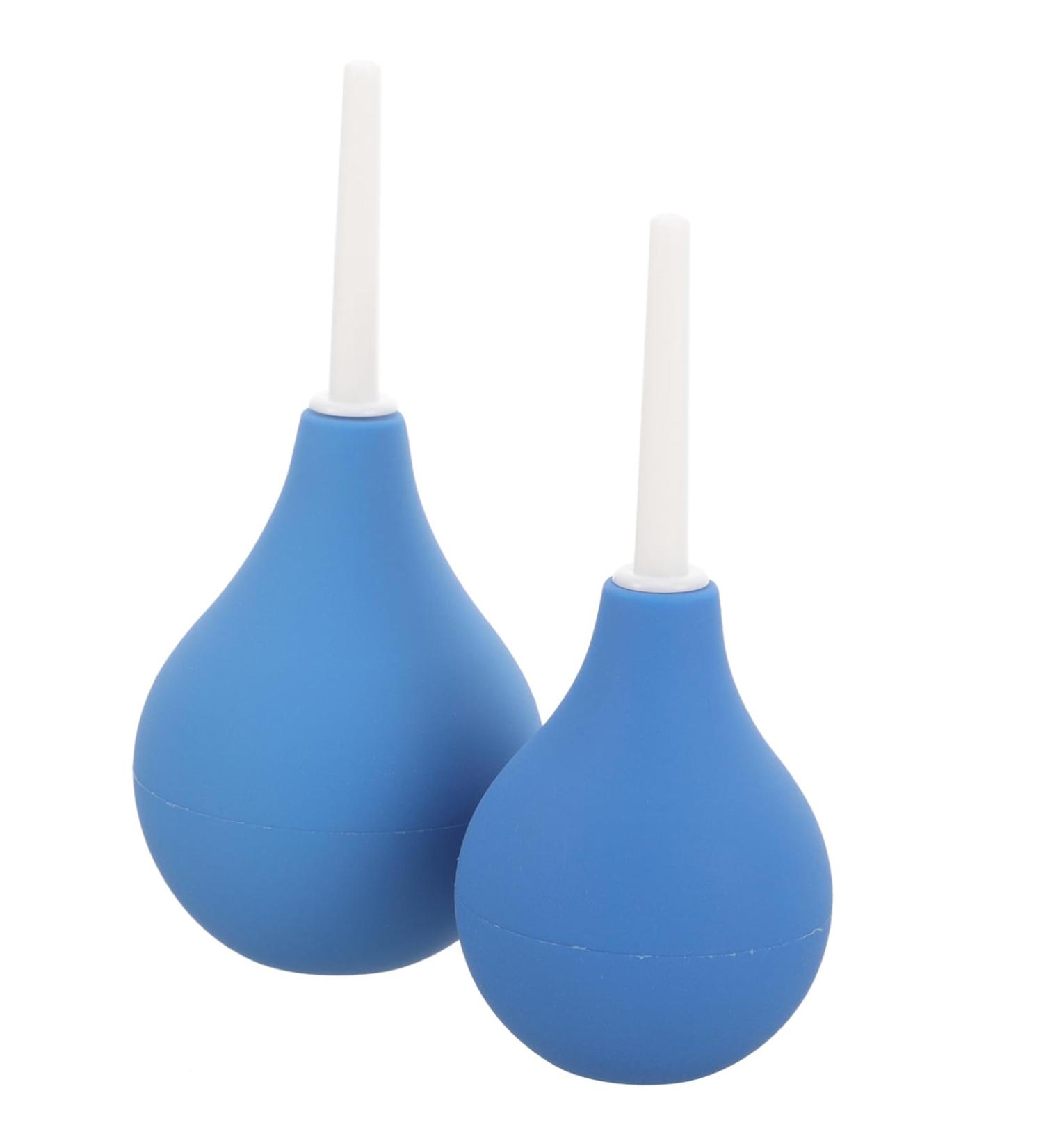 COOLHIYA 2Pcs Ear Cleaning Bulb Set Portable Ear Wash Tool for Adults and Boys and Girls for Home Use - Buy Online on GoSupps.com