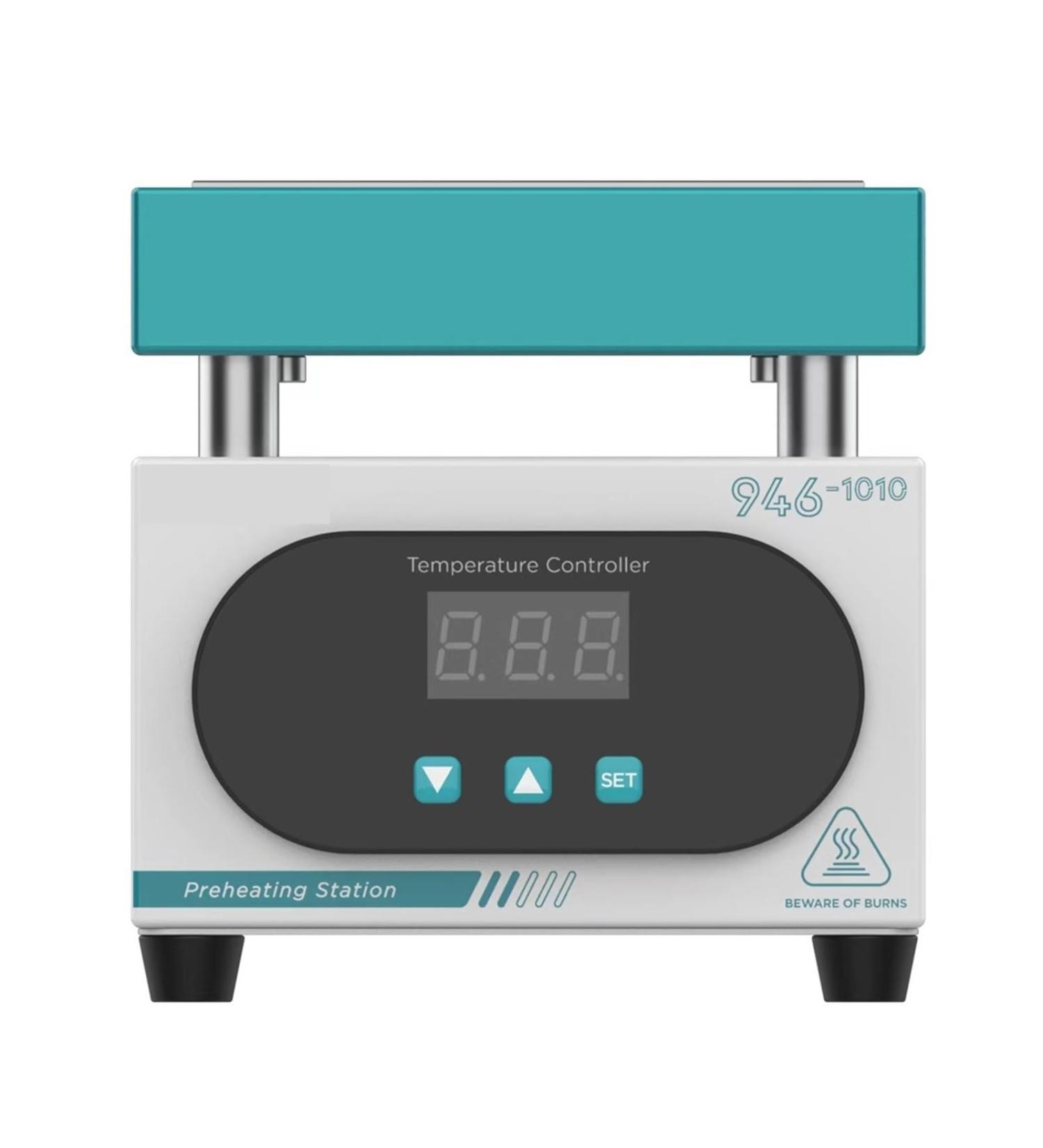 ARTGOS 946-1010 LED Display Pre-Heat Platform - 300W PCB Heating Plate for Mobile Phone Repair & BGA Recovery - 100x100mm Constant Temperature Station - Buy Online on GoSupps.com