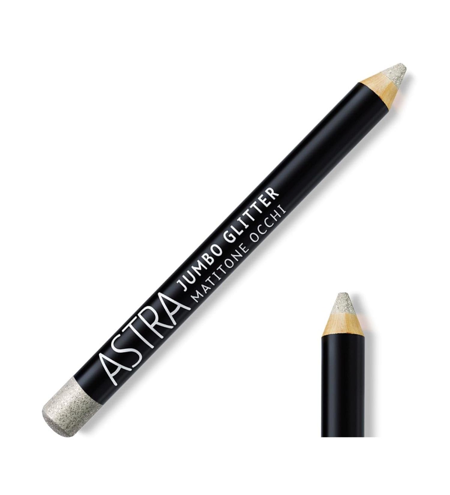 Astra Make-Up Jumbo Glitter Eye Shadow Pencil 30 - White Sheen - Buy Online on GoSupps.com