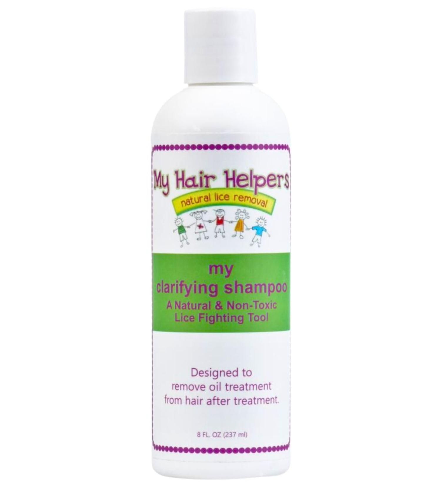 Buy My Hair Helpers Clarifying Shampoo for Lice - 8 oz Removes Dimethicone & Build-Up - Effective for Kids Ships Internationally - Buy Online on GoSupps.com