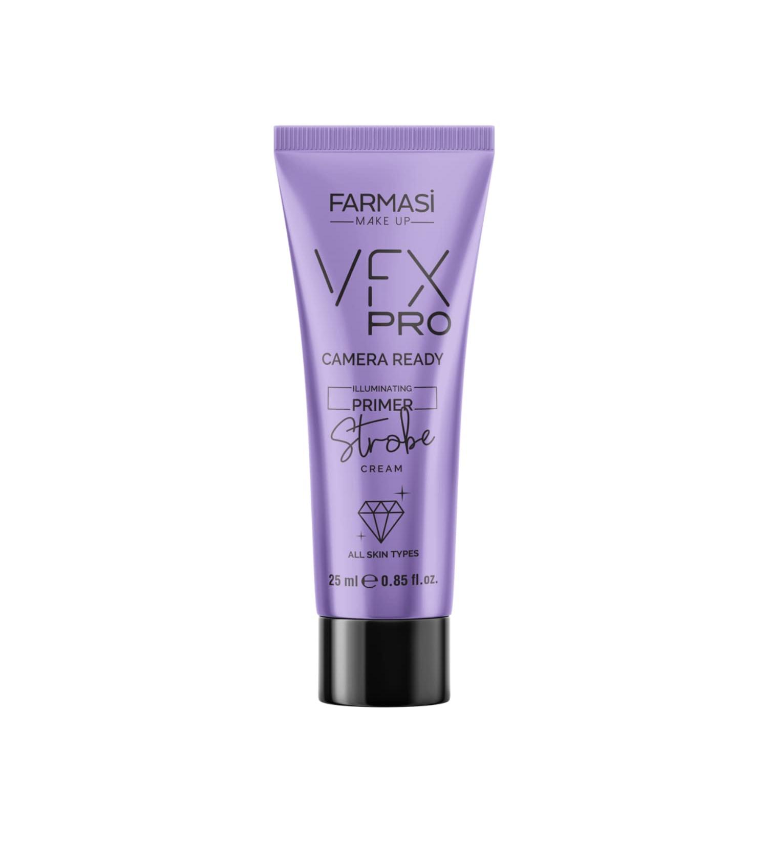 Farmasi VFX PRO Camera-Ready Primer for Dry Skin - Advanced Pore Minimizer & Smooth Skin Revitalizer - Buy Online on GoSupps.com