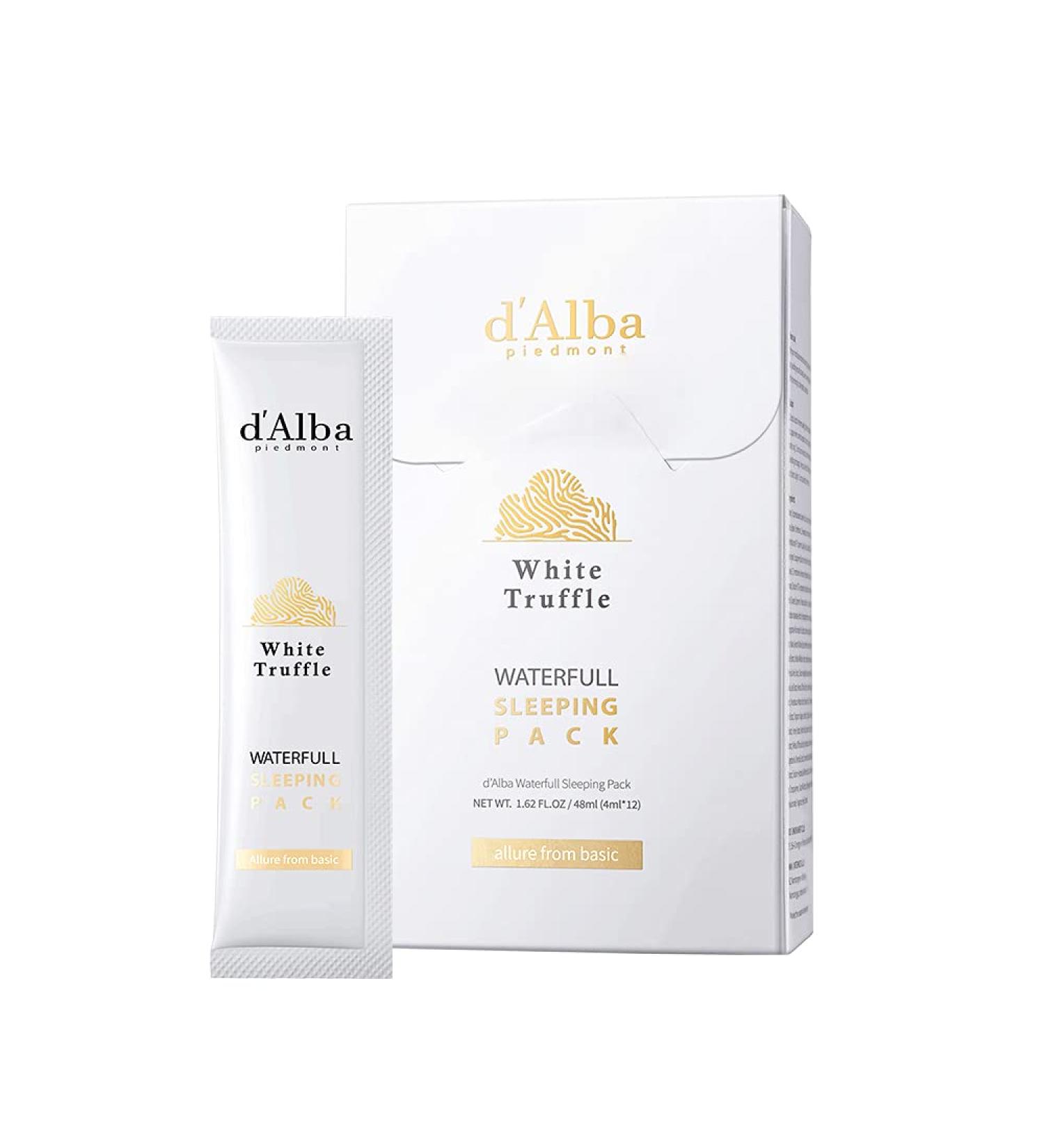 D'Bla Piedmont Waterproof Overnight Mask - Skin Repair & Anti-Aging Gel 12 Count Smooth Wrinkles & Remove Scars - International Shipping - Buy Online on GoSupps.com