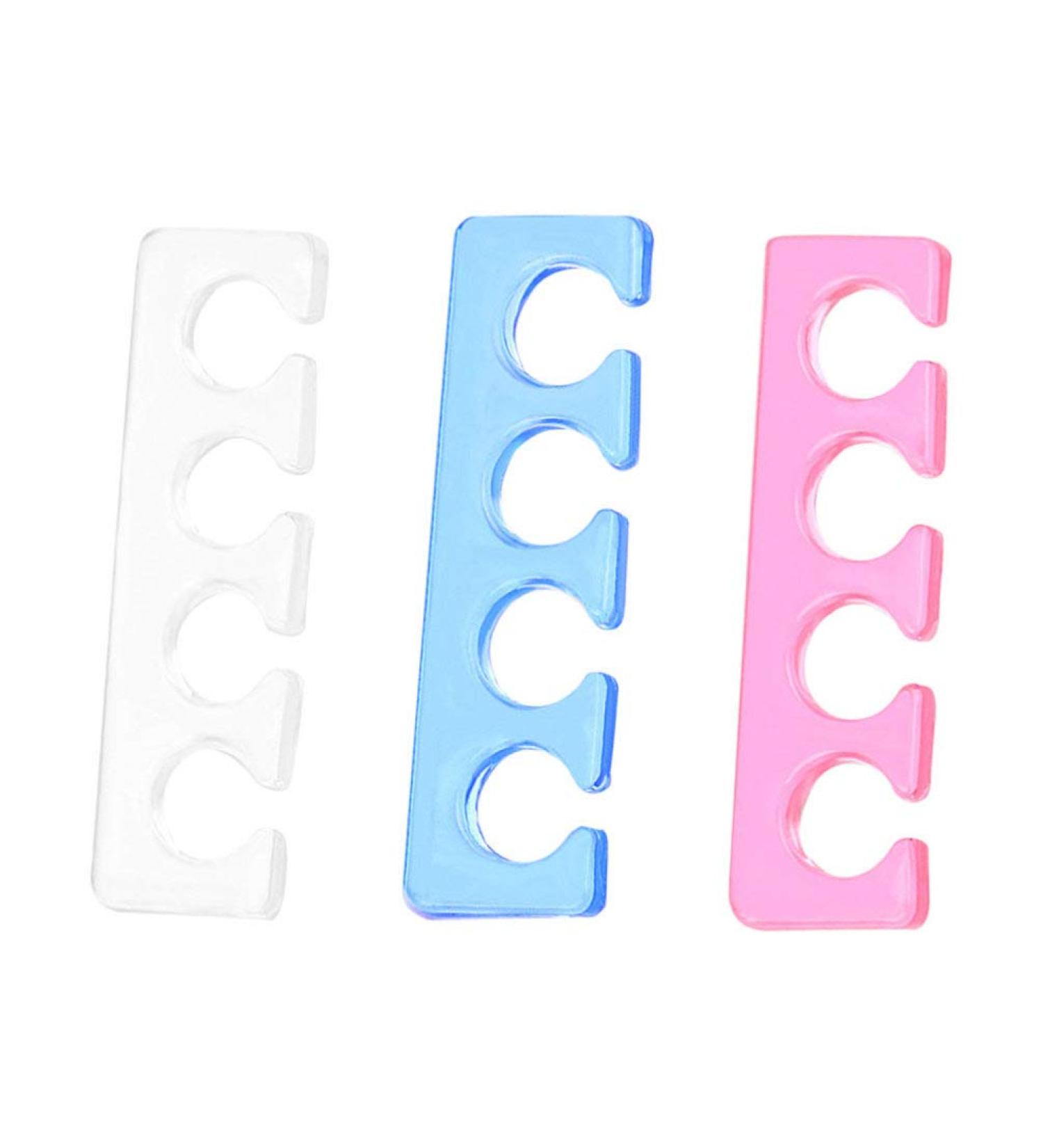 Minkissy Silicone Dots Nail Cap Toe Separator - Foot Finger Distance Holder for Perfect Pedicure | Gel Protective Equipment - Buy Online on GoSupps.com