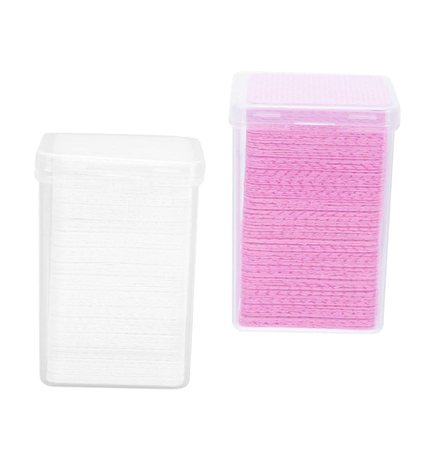 Healeved 2 Boxes Eyelash Cleaning Pads Salon Glue Remover Eyelash Glue Remover Glue Bottle Cleaning Pad Cotton Cleaning Wipe Glue Cotton Pad Glue Bottle Wiper Glue Bottle Cotton Pad - Buy Online on GoSupps.com