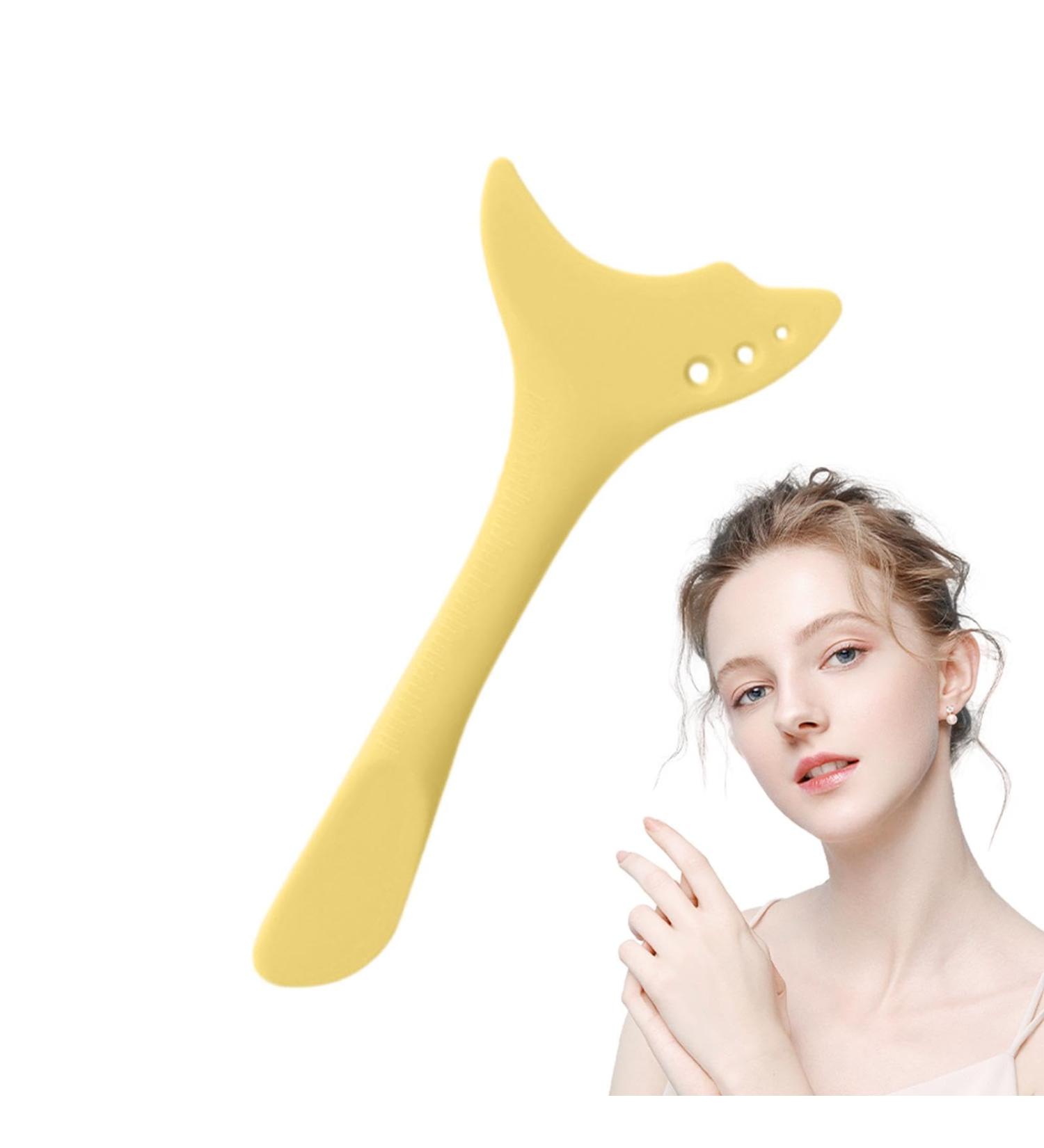 Eyelash Tools Mascara Shield | Silicone Eyelash Aid | Multifunctional Eyelash Lipstick Eyeshadow Applicators Aid Tool Reusable For Beginners And Makeup Masters Yellow - Buy Online on GoSupps.com