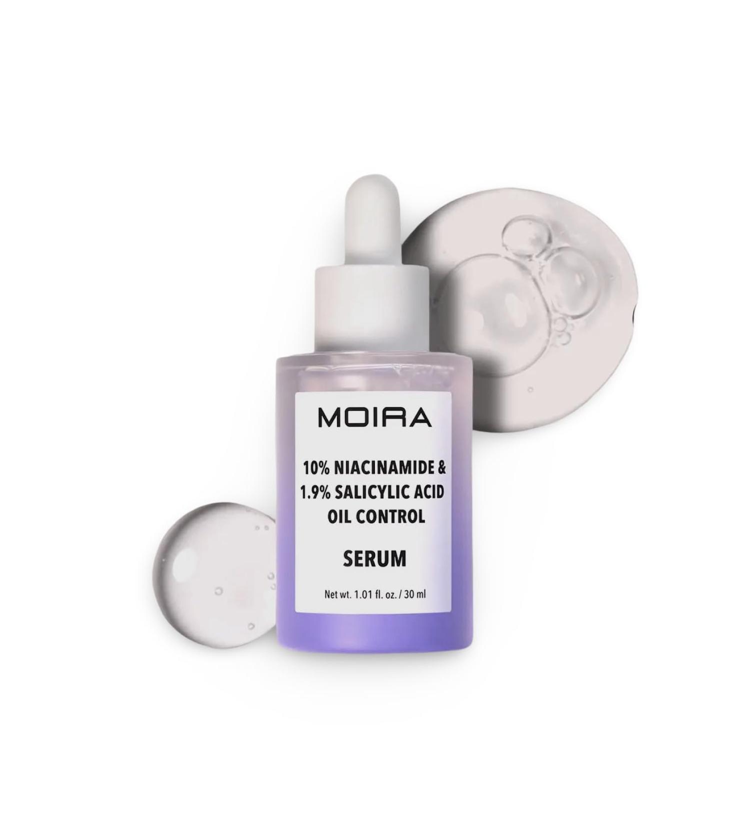 Oil Control Facial Serum with 10% Niacinamide and 1.7% Salicylic Acid 1.01 fl oz Shine Control and Blemish Treatment for All Skin Types