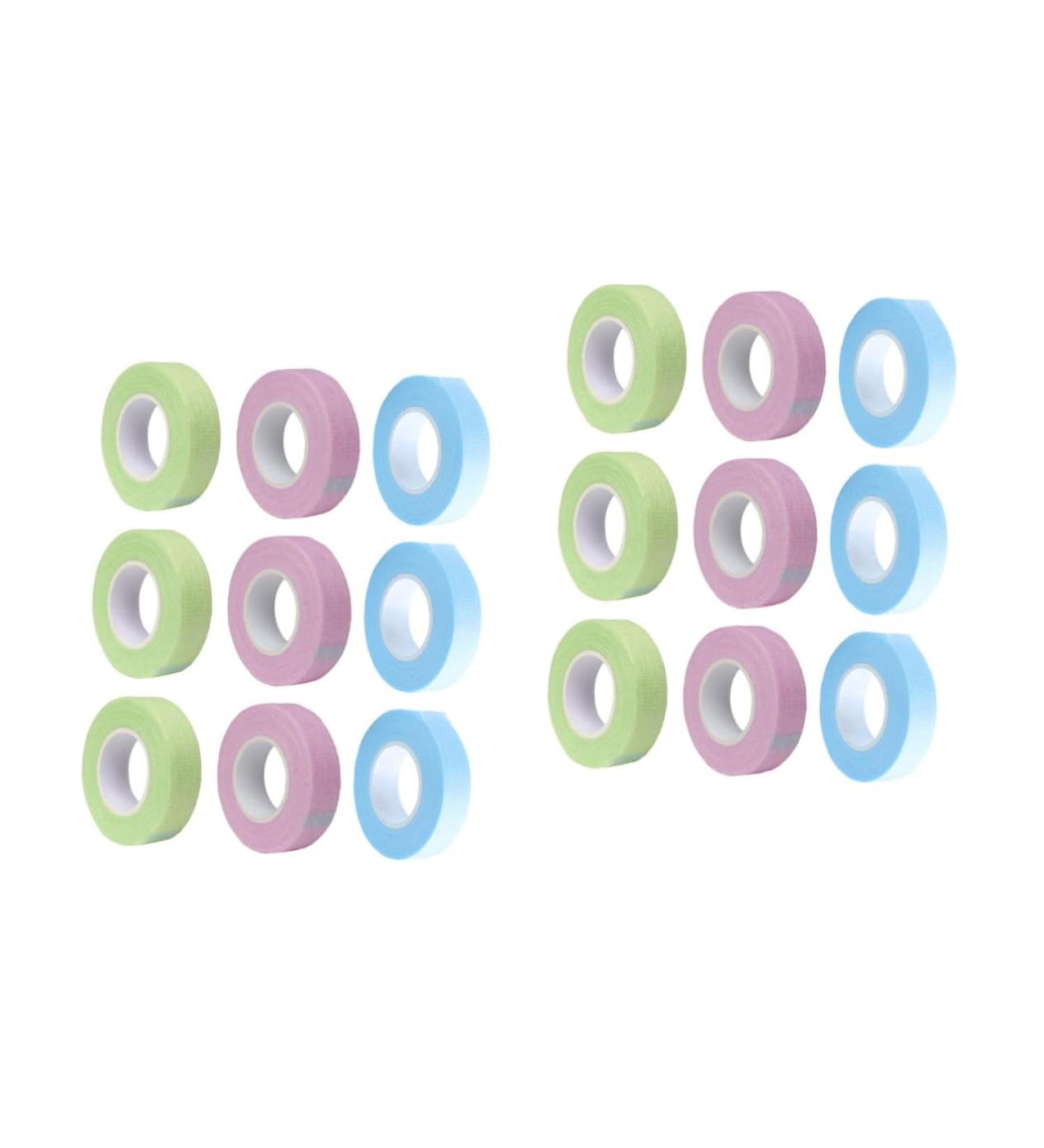 FRCOLOR 24 Rolls Lash Tape Beauty Tools Lash Extension Tools Beauty Salon Tape Breathable Lash Tape Grooming Tool Barrier Tape Breathable Eyelash Tapes Girl Abs Auxiliary Belt - Buy Online on GoSupps.com