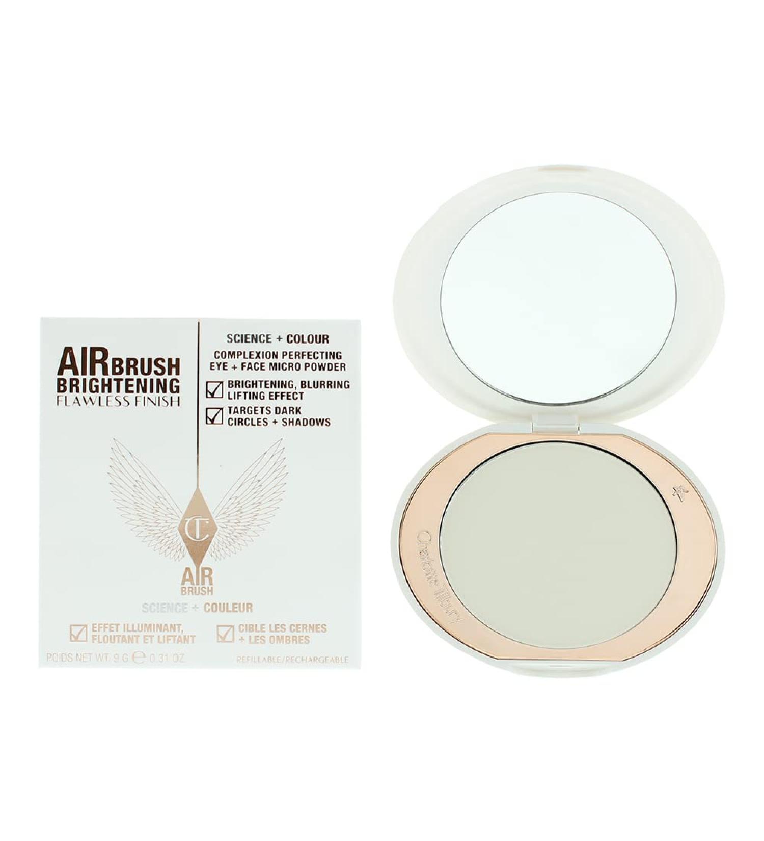Charlotte Tilbury Airbrush Brightening Flawless Finish | 9g | Fair-Medium | Pack of 1 - Buy Online on GoSupps.com