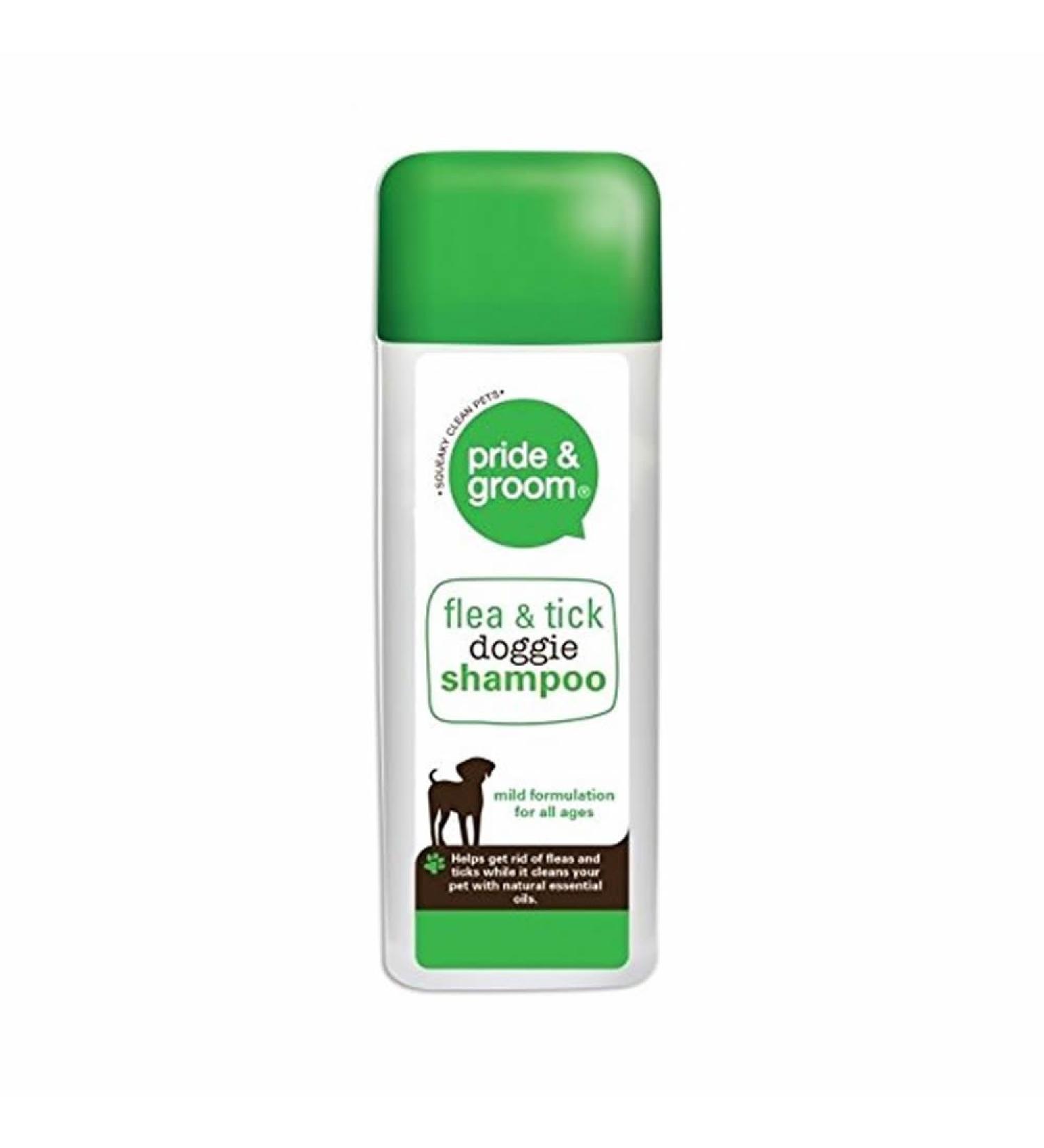 Pride & Groom Flea & Tick Dog Shampoo 300ml