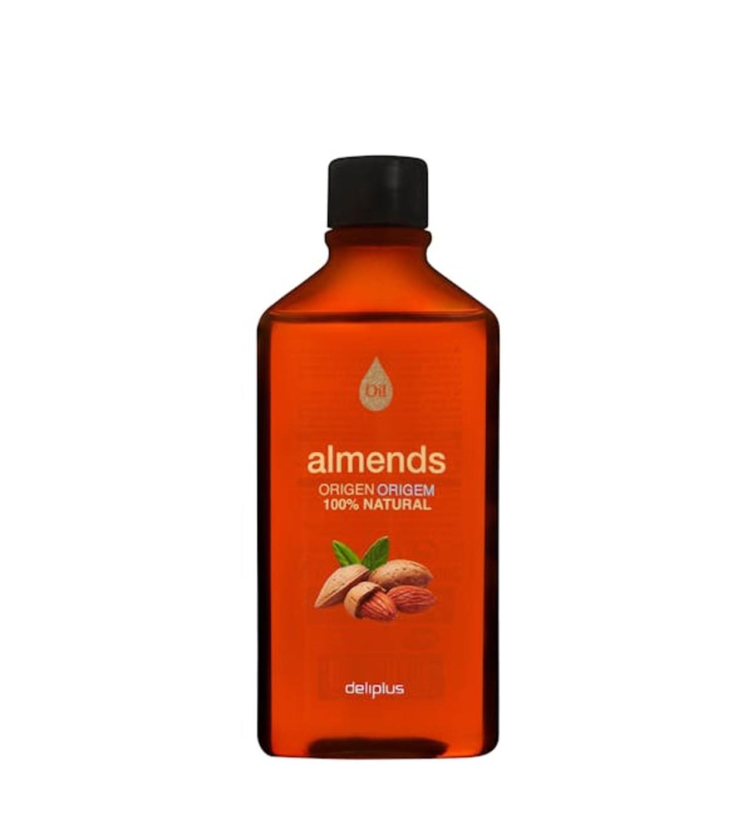 Lot de 2 huiles corporelles d'amande 100 % naturelles