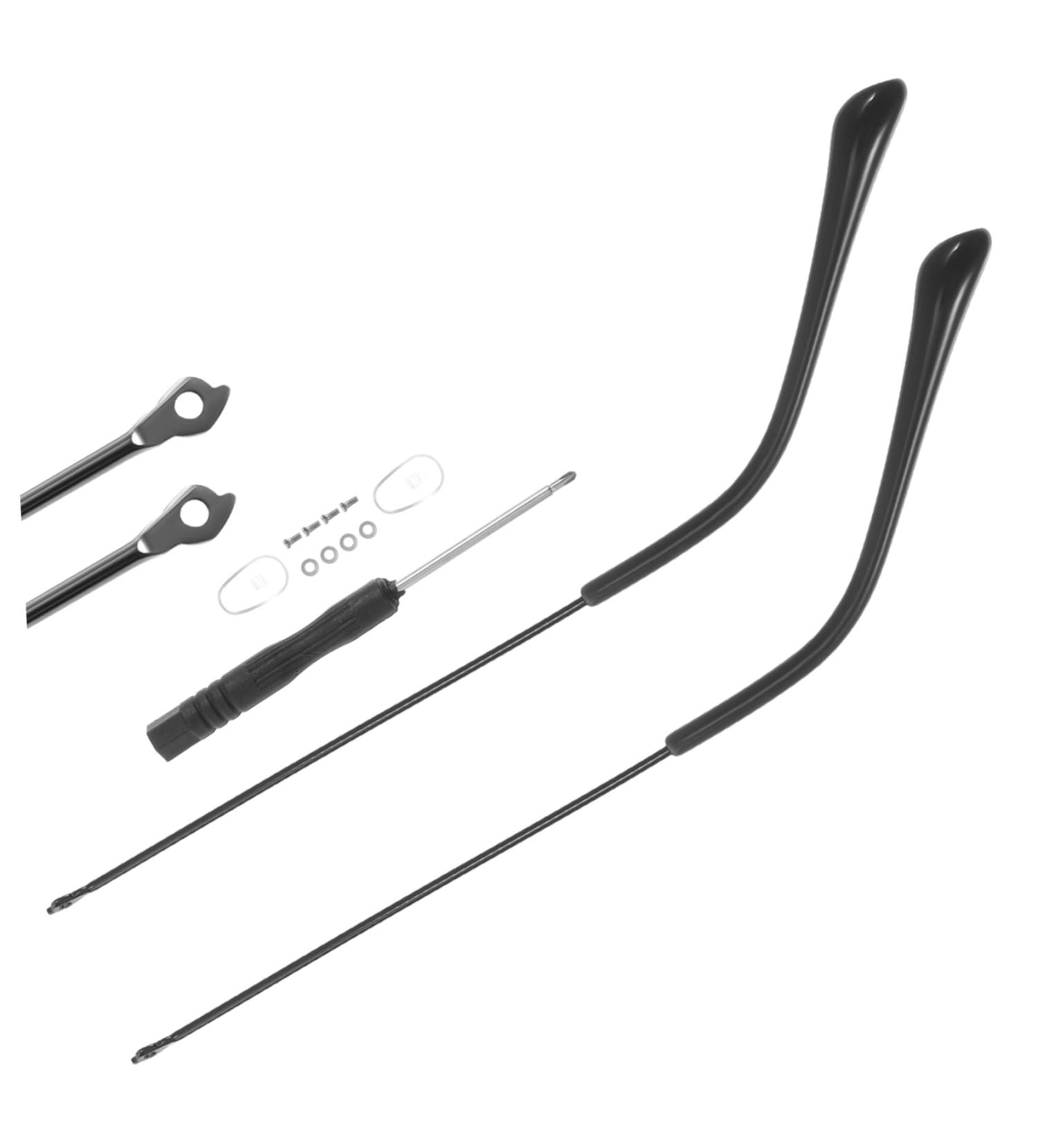 Gleavi Universal Glasses Holder - Replacement Accessories for Sunglasses & Glasses | Spare Parts & Tools Black - 14x0.4cm - Buy Online on GoSupps.com