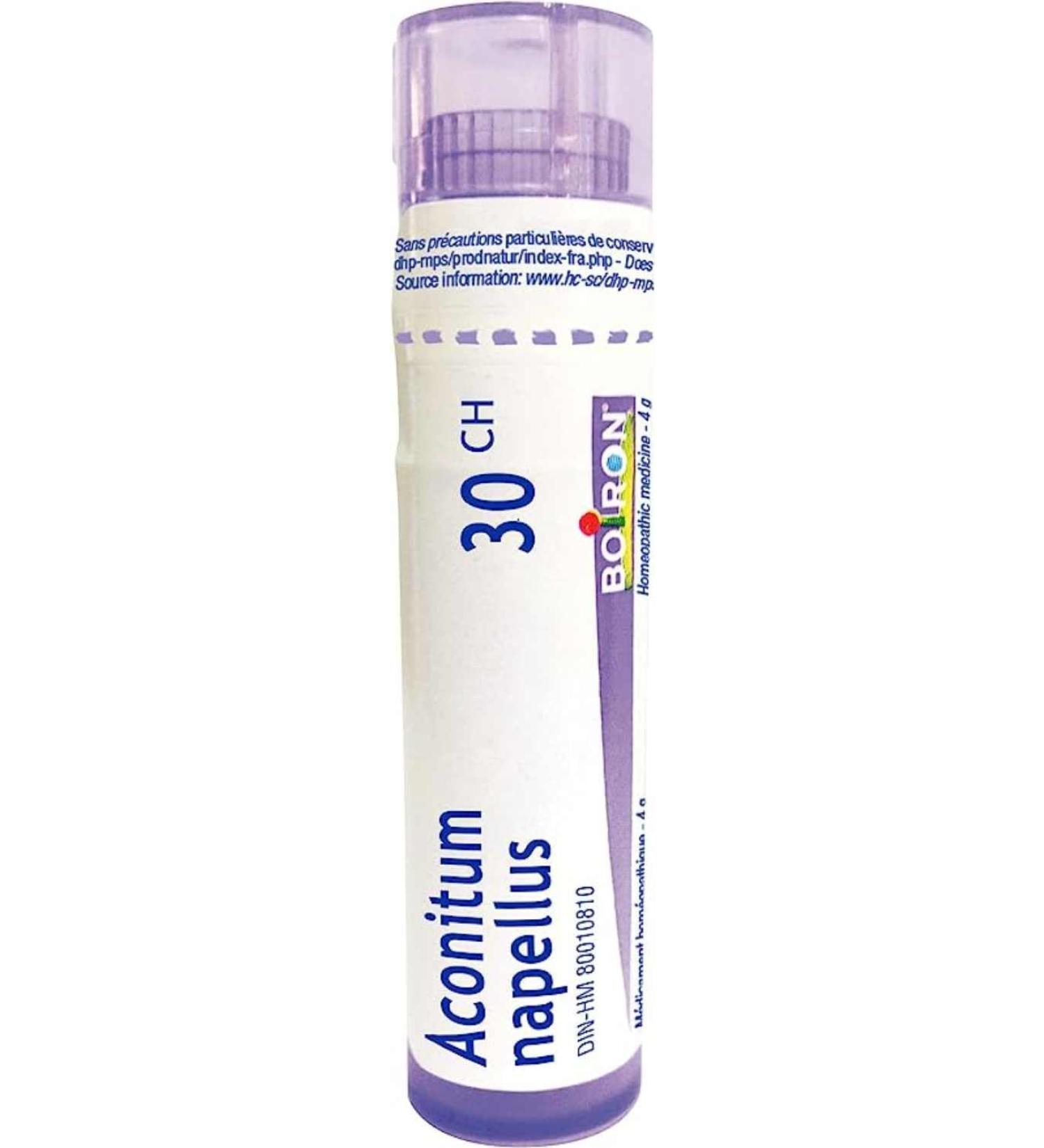 Aconitum Napellus 30CH Boiron Homeopathic Medicine - Buy Online on GoSupps.com