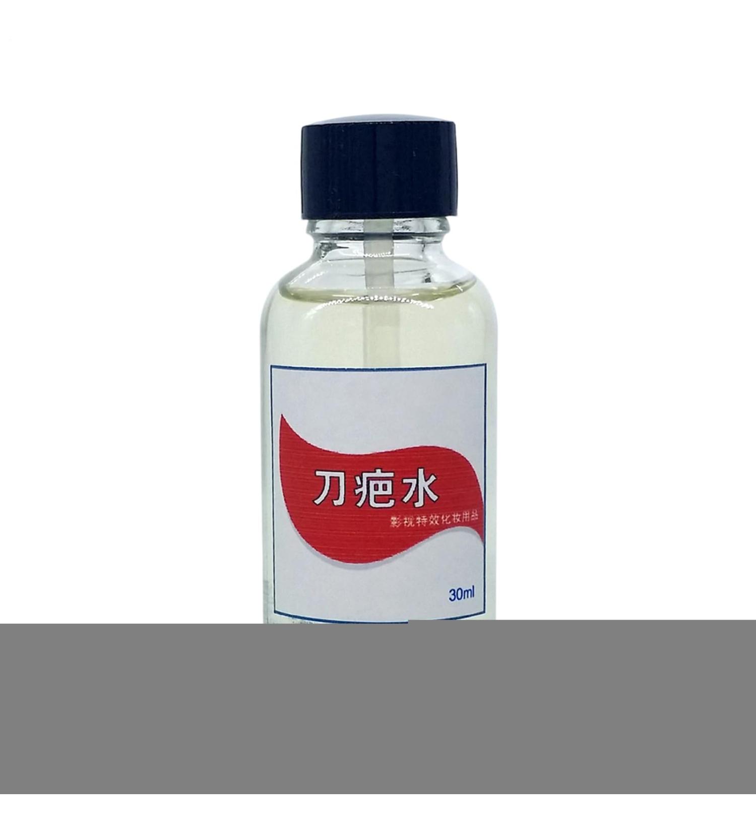 Liquid Scar Makeup | 30ml Long-Lasting Body Paint for Cosplay - Realistic Liquid Scar Stage Makeup for Cosplay Horror Parties Theater Carnival Masquerade - Buy Online on GoSupps.com