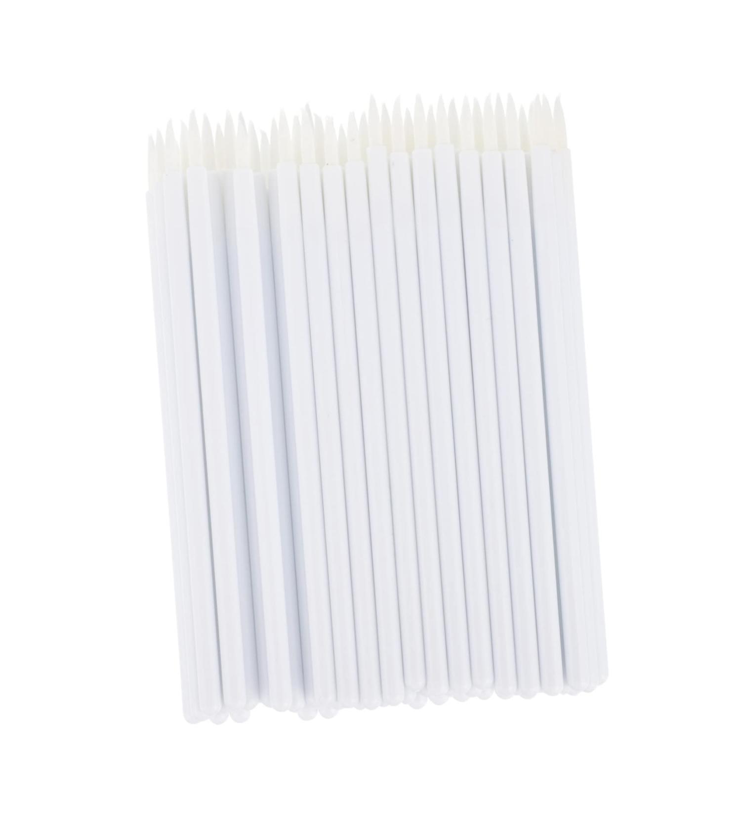 NOLITOY 100pcs Disposable Eyeliner Brush Liquid Eyeliner Lip Gloss Applicator Cosmetic Brush Mini Girl Suite 9x6.5cm White - Buy Online on GoSupps.com