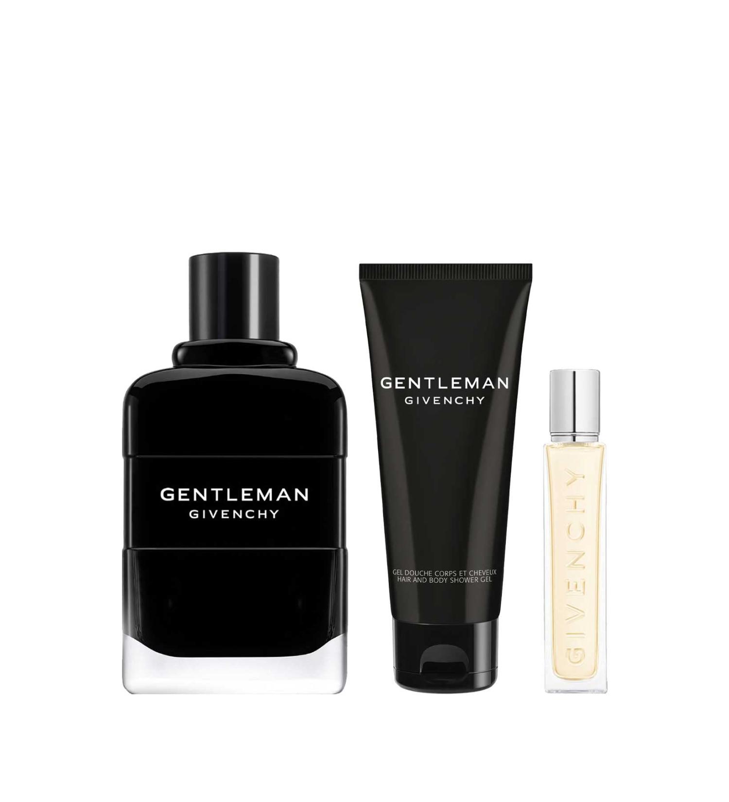 Givenchy Gentleman 3-Piece Gift Set for Men (3.4 Oz Eau De Parfum Spray + 2.5 Oz Shower Gel + 0.42 Oz Eau De Parfum Travel Spray) 2.11 Ounce (Pack of 3) - Buy Online on GoSupps.com