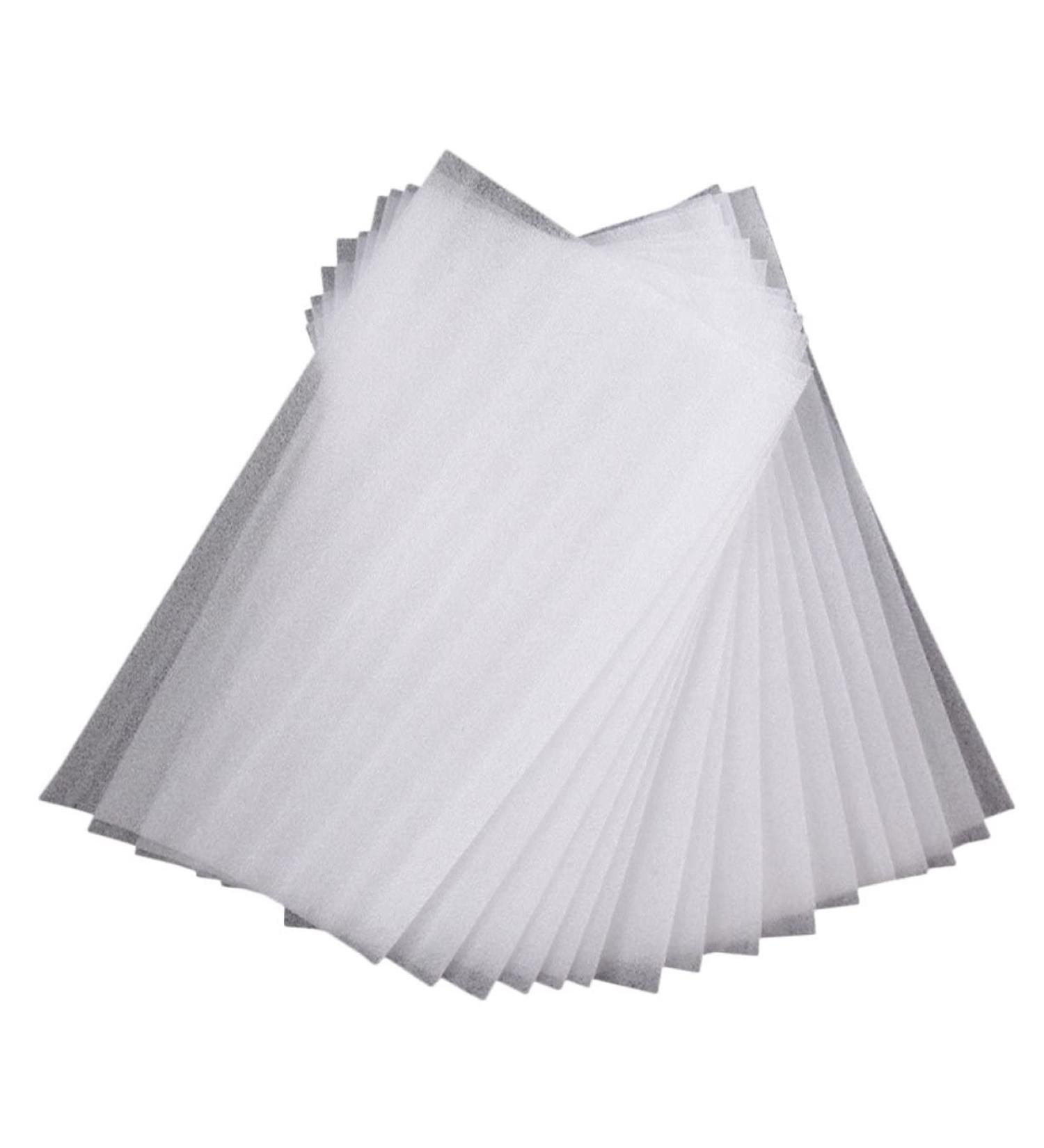 150 Sheets Pearl Cotton Highlighter Hair Foils for Coloring Hair Bleach and Developer Hair Coloring Paper Coloring Board Hair Color Paper Strips Shims Foam Clothing Set The Bubble 41.2x14.8cmx3pcs Whitex3pcs - Buy Online on GoSupps.com