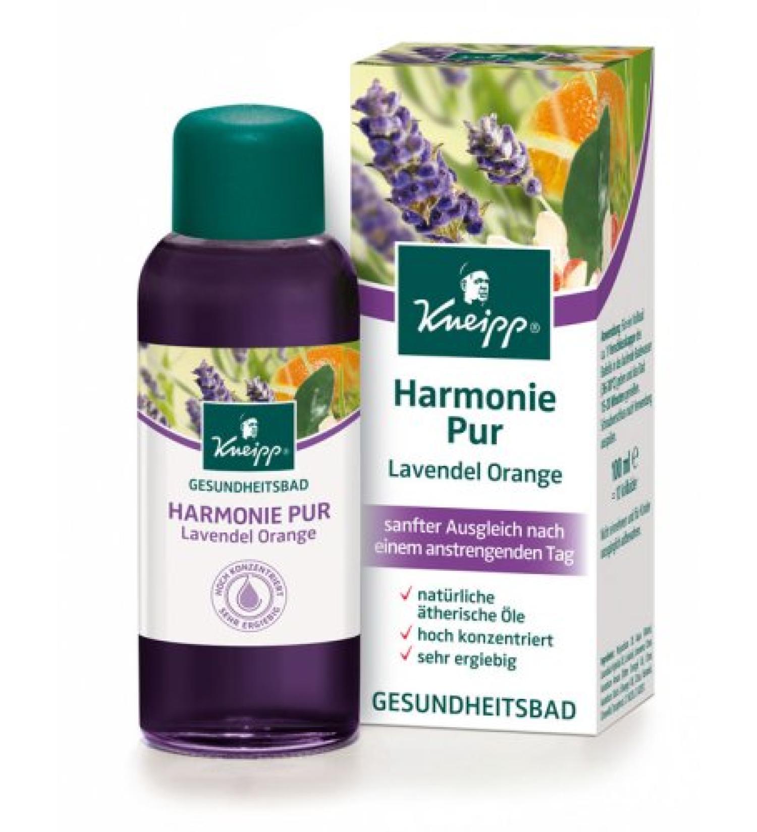 Kneipp Health Bath Harmonie Pur Lavender & Orange 100 ml