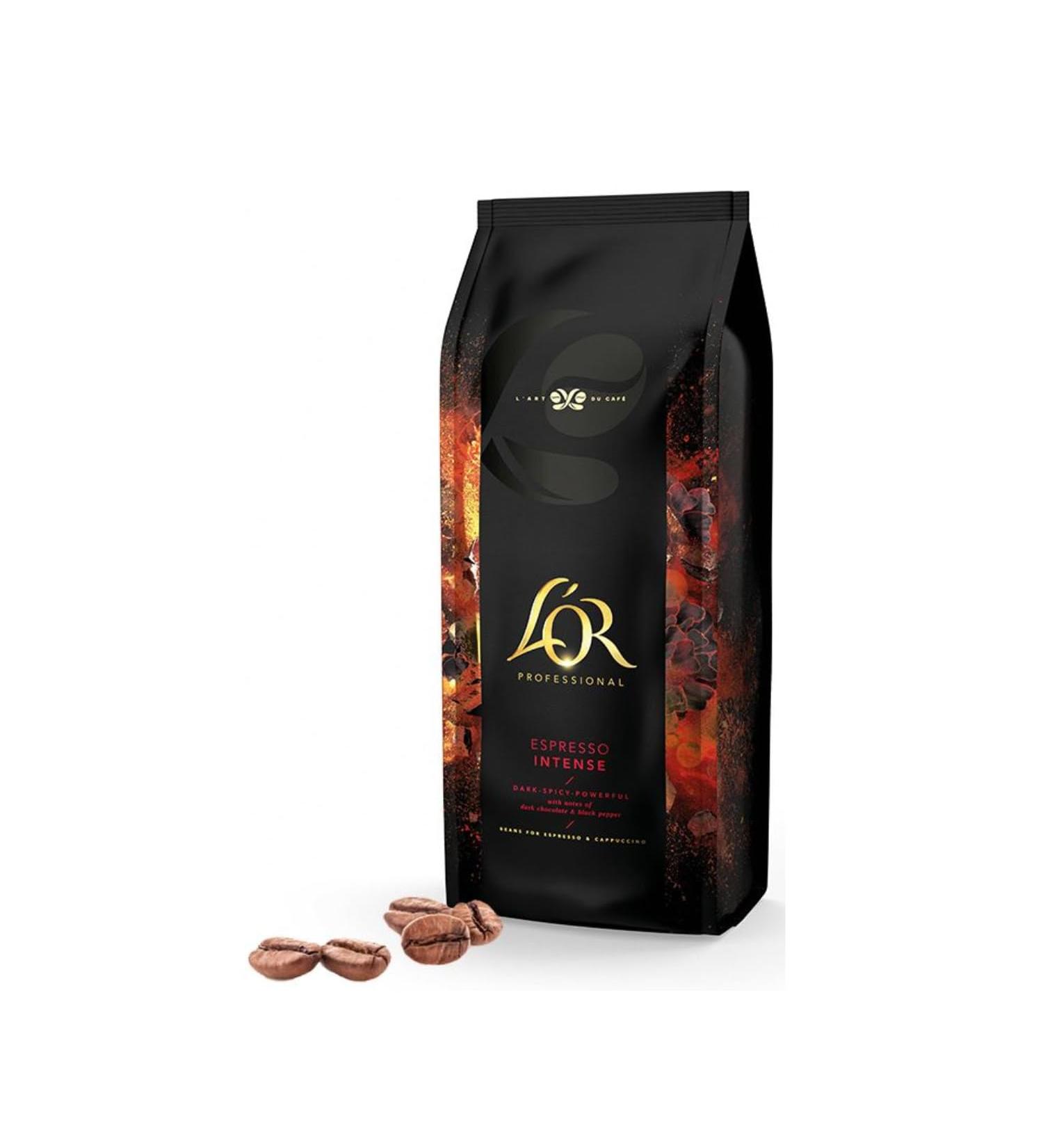 L'OR Intense Espresso Coffee Beans - 1 kg