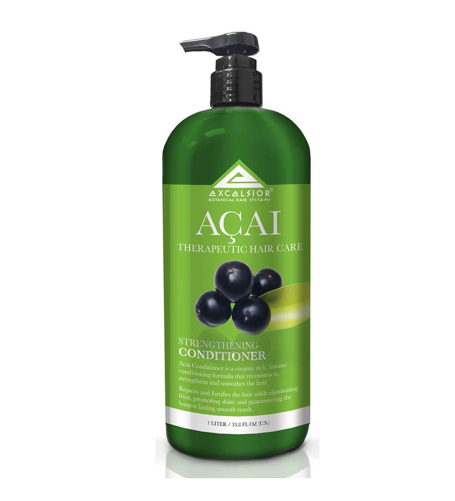 Excelsior Therapeutic Acai Strengthening Conditioner 33.8 oz - Best International Hair Care for Healthy Hair - Buy Online on GoSupps.com