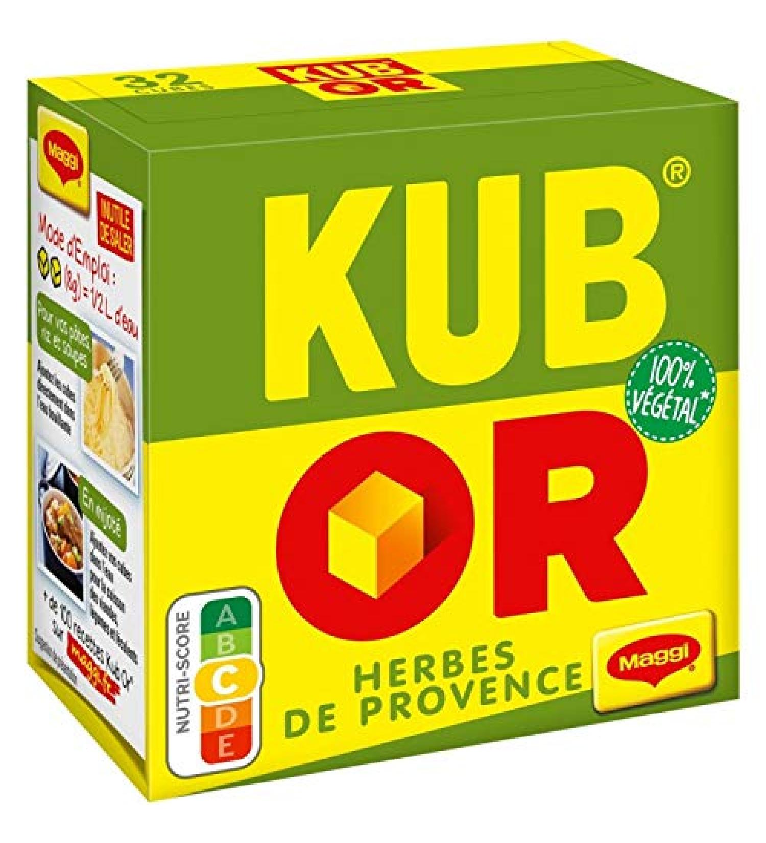  Epicerie sal e NESTLE MAGGI - Maggi Kub Or Herbes De Provence 128G - Lot De 2 - Buy Online on GoSupps.com