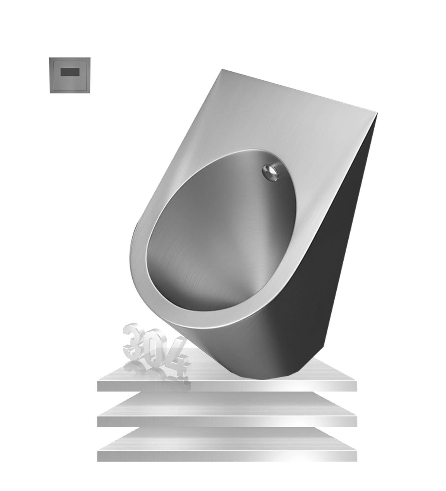 Wall Mounted Sensor Urinal Wall Mounted Sensor Urinal Men's Commercial Flushing Urinal High-Efficiency Washout Urinal for Home Bathroom Hotel Restaurant (A) - Buy Online on GoSupps.com