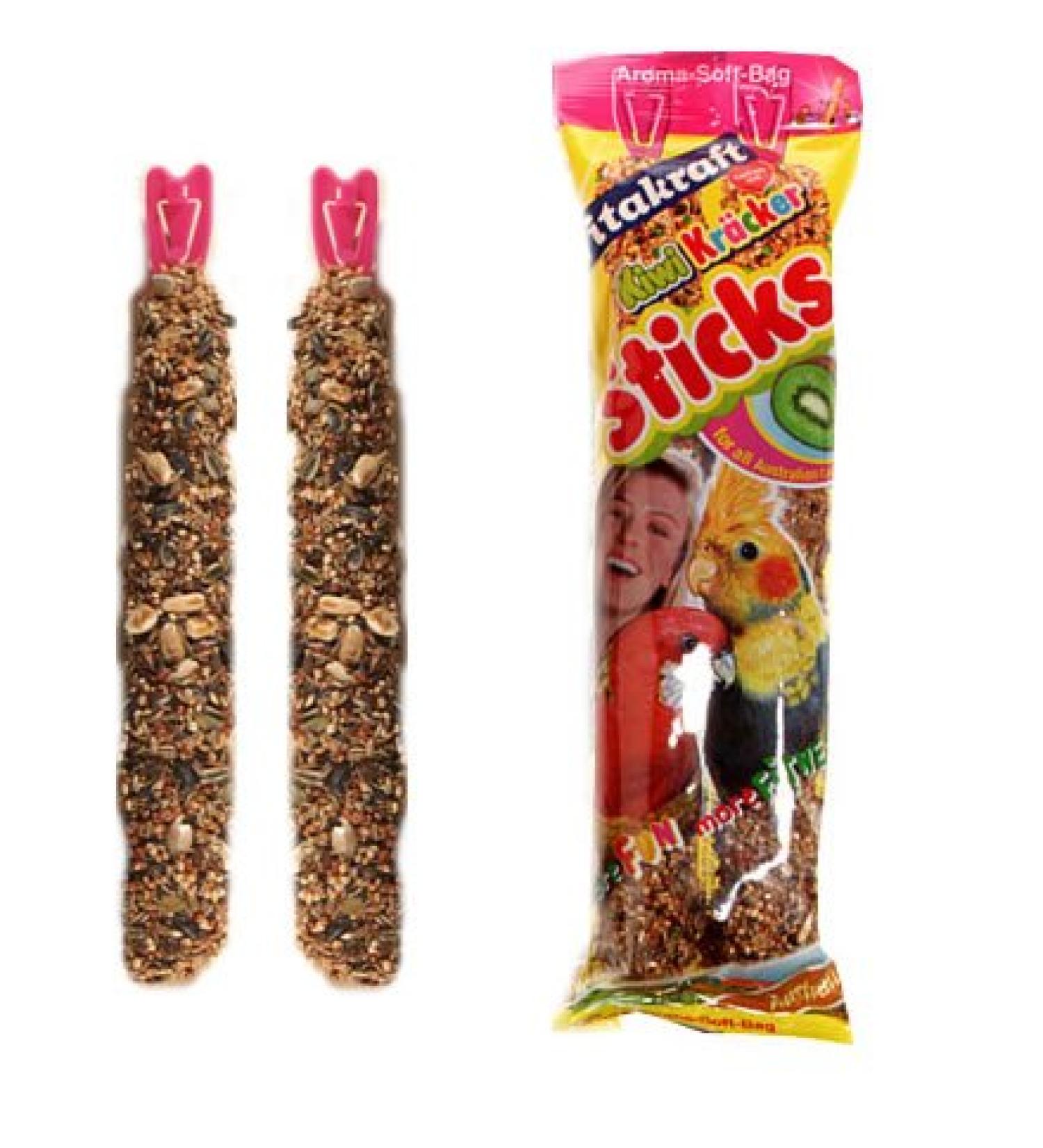 2 Australian Cockatiel Honey Sticks Treat 180g - Vitakraft (TP)(VITACHS)