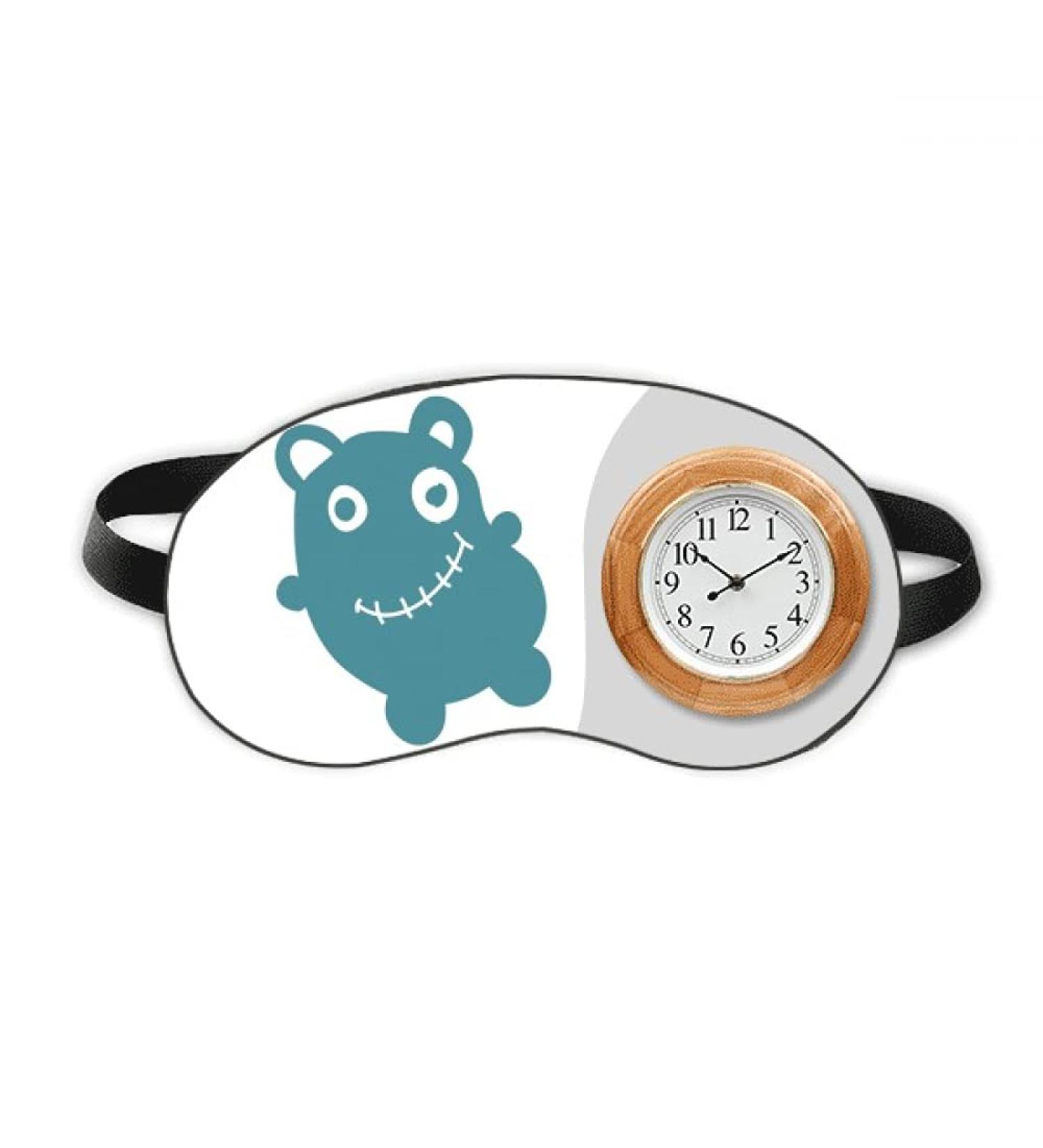 Alien Creature Bear Art Deco Sleep Mask - Travel Eye Shade Cover for Fashionable Rest - Buy Online on GoSupps.com