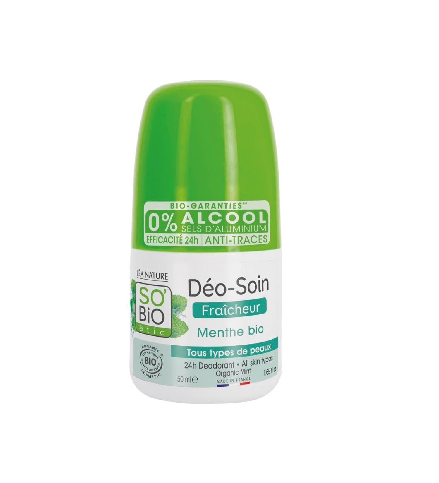 So'bio tic Fresh Mint 50 ml - Pack of 2 - Buy Online on GoSupps.com