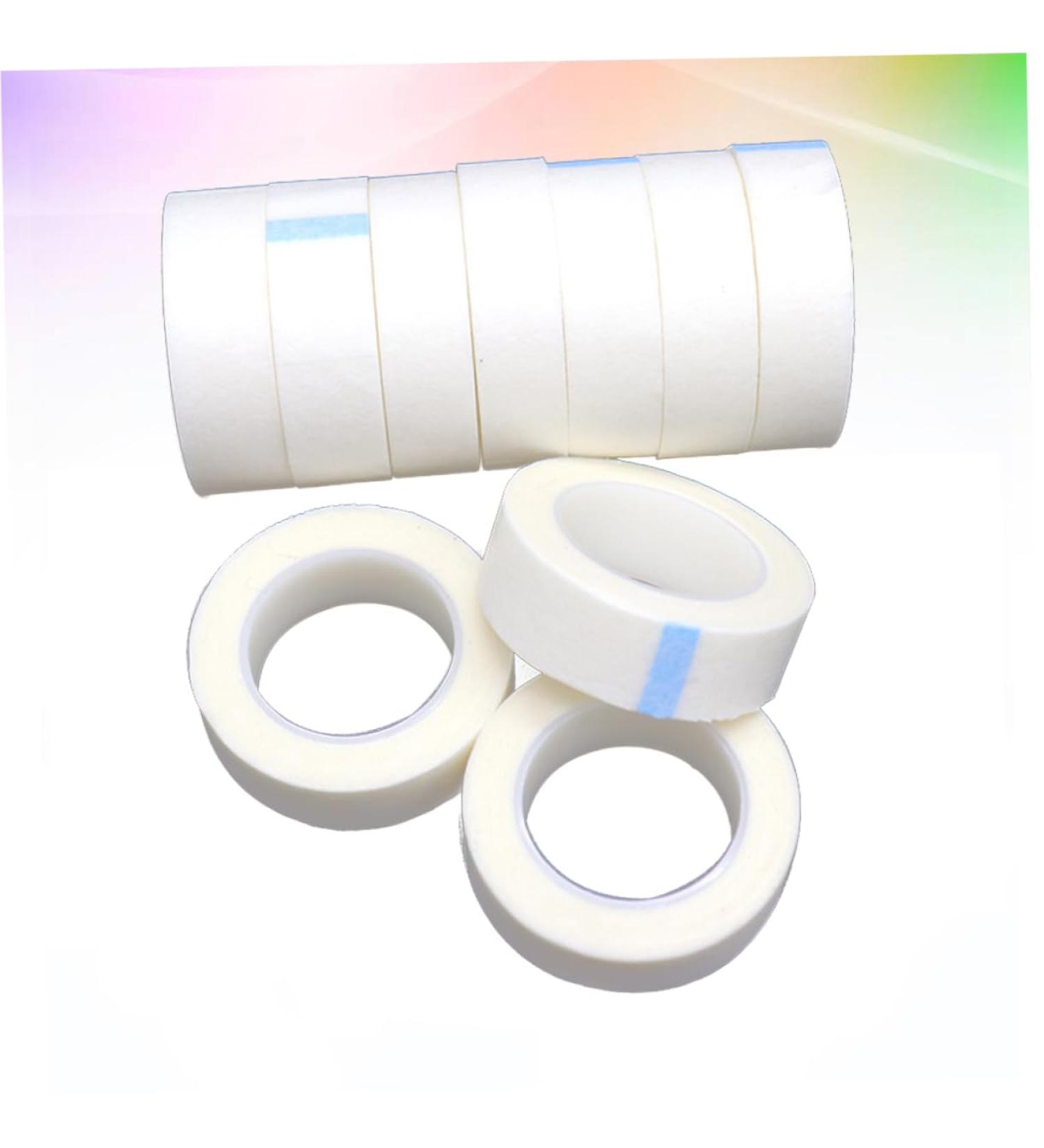 FRCOLOR 24pcs Adhesive Eyelash Tapes - Foam Grip Lash Tape for Eyelash Extensions Breathable Eye Pads & Grafting Tool - Perfect Makeup Accessory - Buy Online on GoSupps.com
