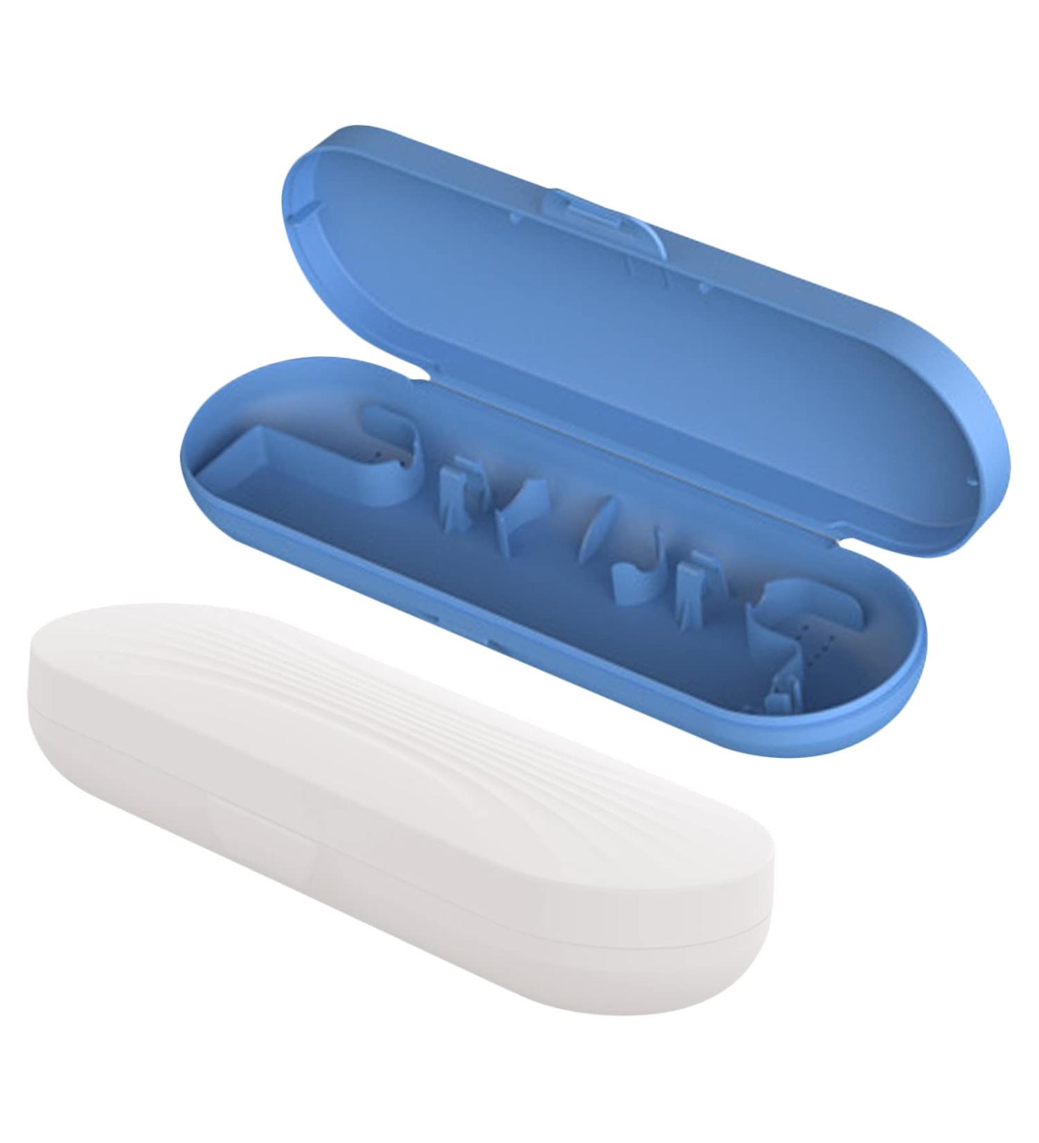 Buy Cdemiy 2-Piece Electric Toothbrush Travel Case | Universal Portable Etui for Oral-B Pulsonic Slim | Ideal for Travel & Camping - Buy Online on GoSupps.com