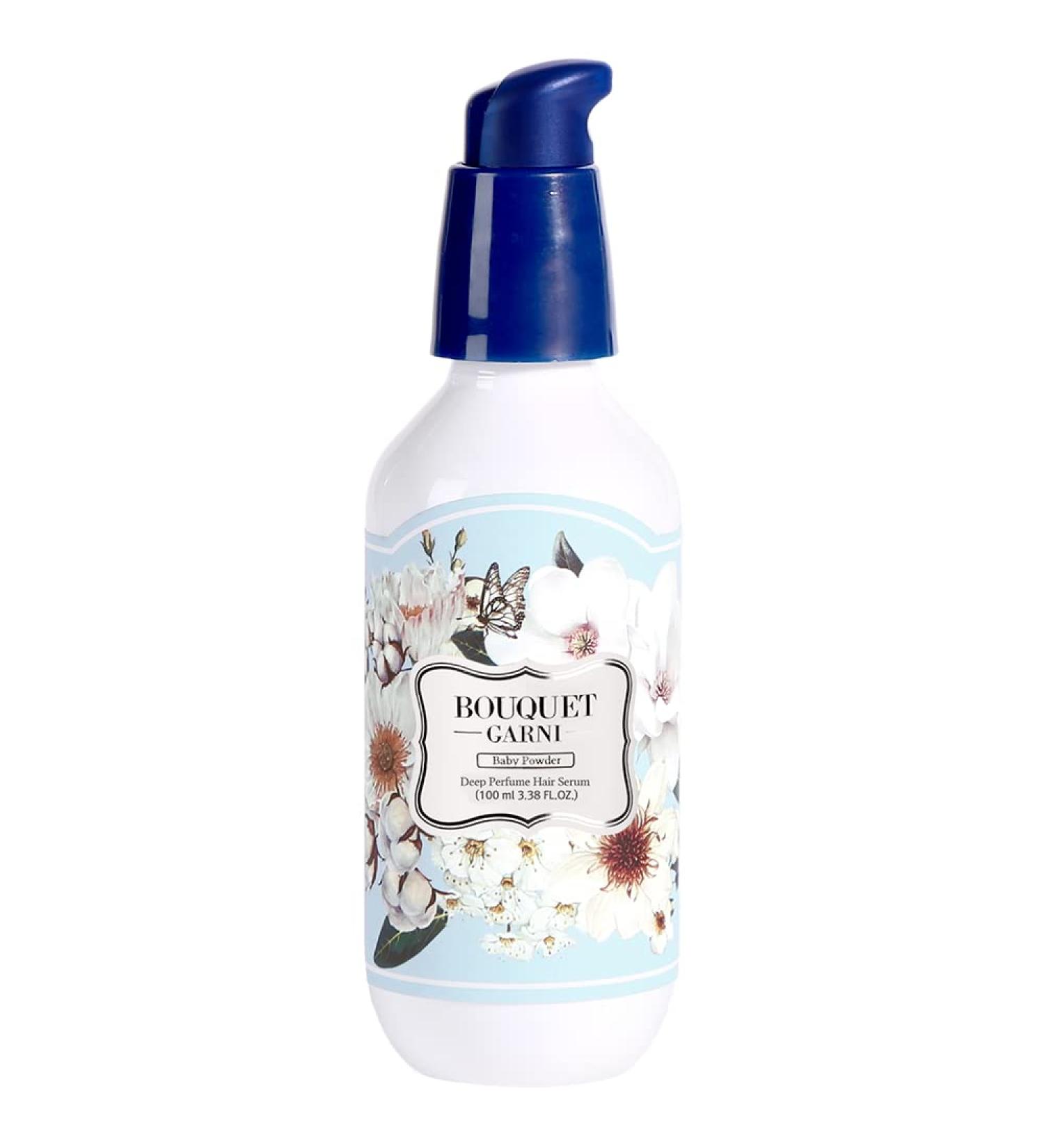 Bouquet Garni Deep Perfume Hair Serum - Long Lasting Baby Scent - Hair Treatment Oil for Women - Hydrating Amino Protein Formula - 3.4 Fl Oz - Buy Online on GoSupps.com