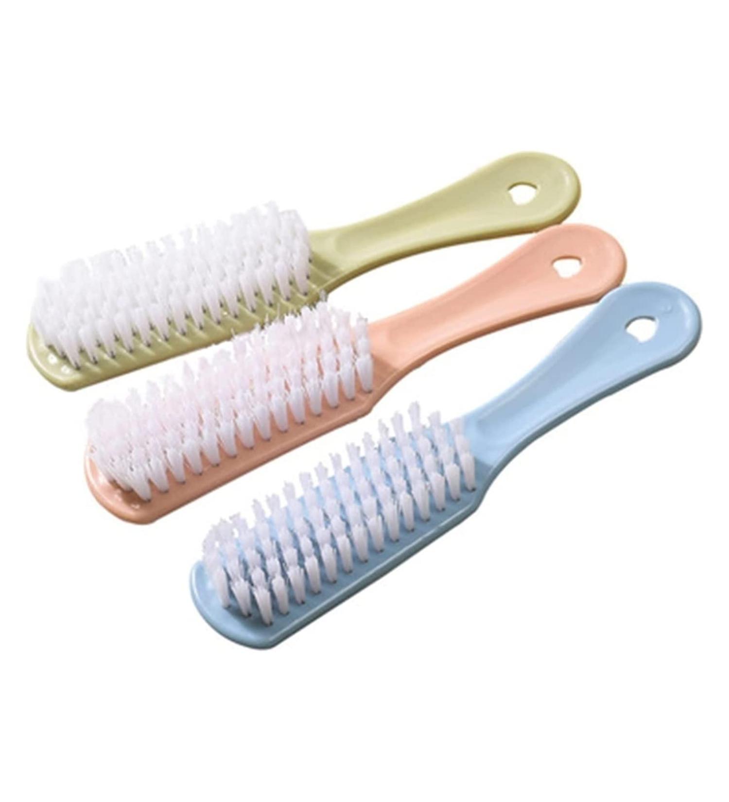 Home Shoes Brushes Boots Shoe Brush Cleaner Household Cleaning Sports Shoes Shoe Cleaning Strong Plastic Bristles Bathroom Tool Brush(Random Color) - Buy Online on GoSupps.com