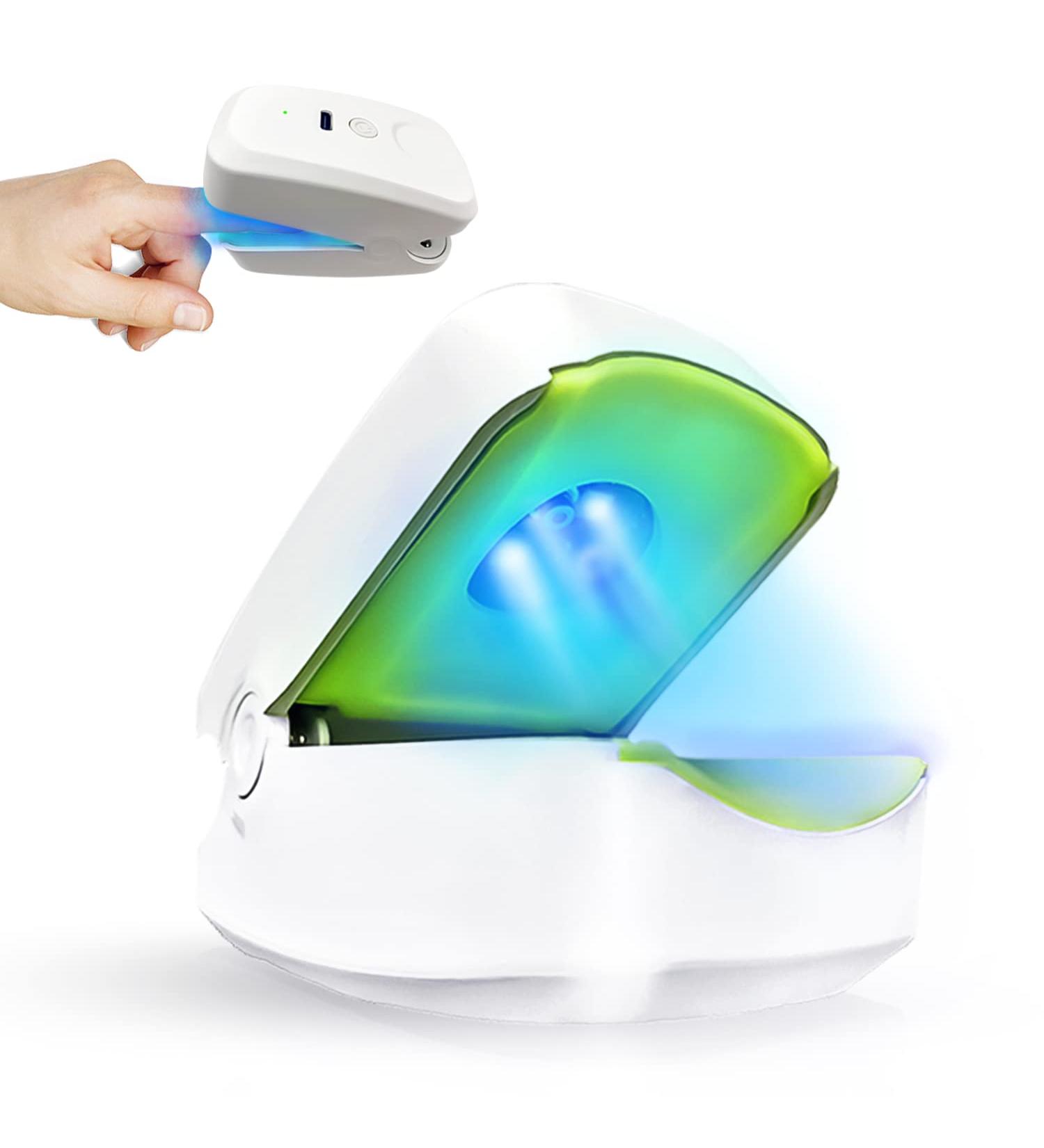Nail Fungus Laser Treatment Device - Home Treatment for Healthy Nails and Toenails (White) - Buy Online on GoSupps.com