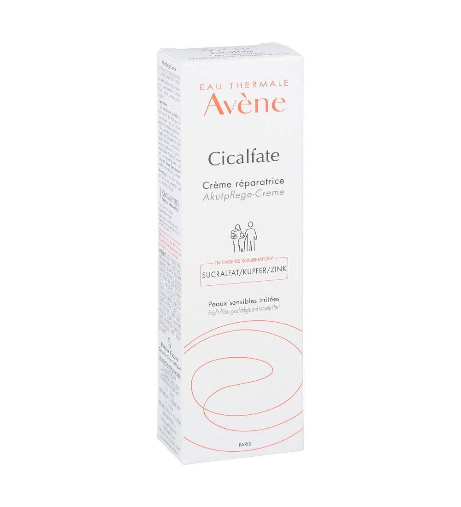 AVENE Cicalfate Acute Care Cream 40 ml - Soothing Skin Repair Cream for All Skin Types | Buy Internationally - Buy Online on GoSupps.com
