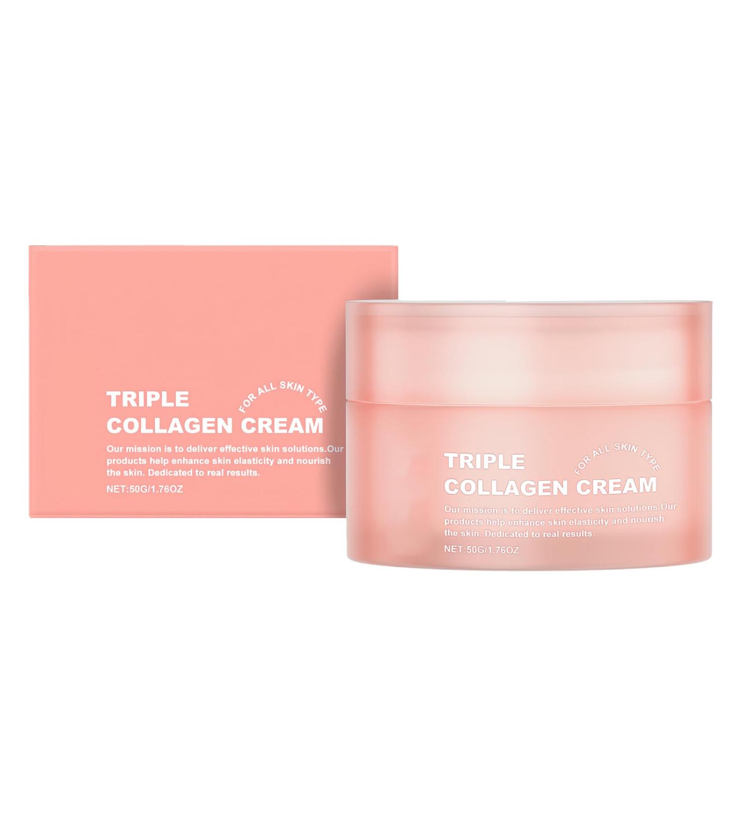  Pruojhw Face Cream - 50g - Firming Moisturizing Cream - Brightening Face Cream - For Radiant Skin - Moisturizing Care - Beauty at Home and While Traveling - Buy Online on GoSupps.com