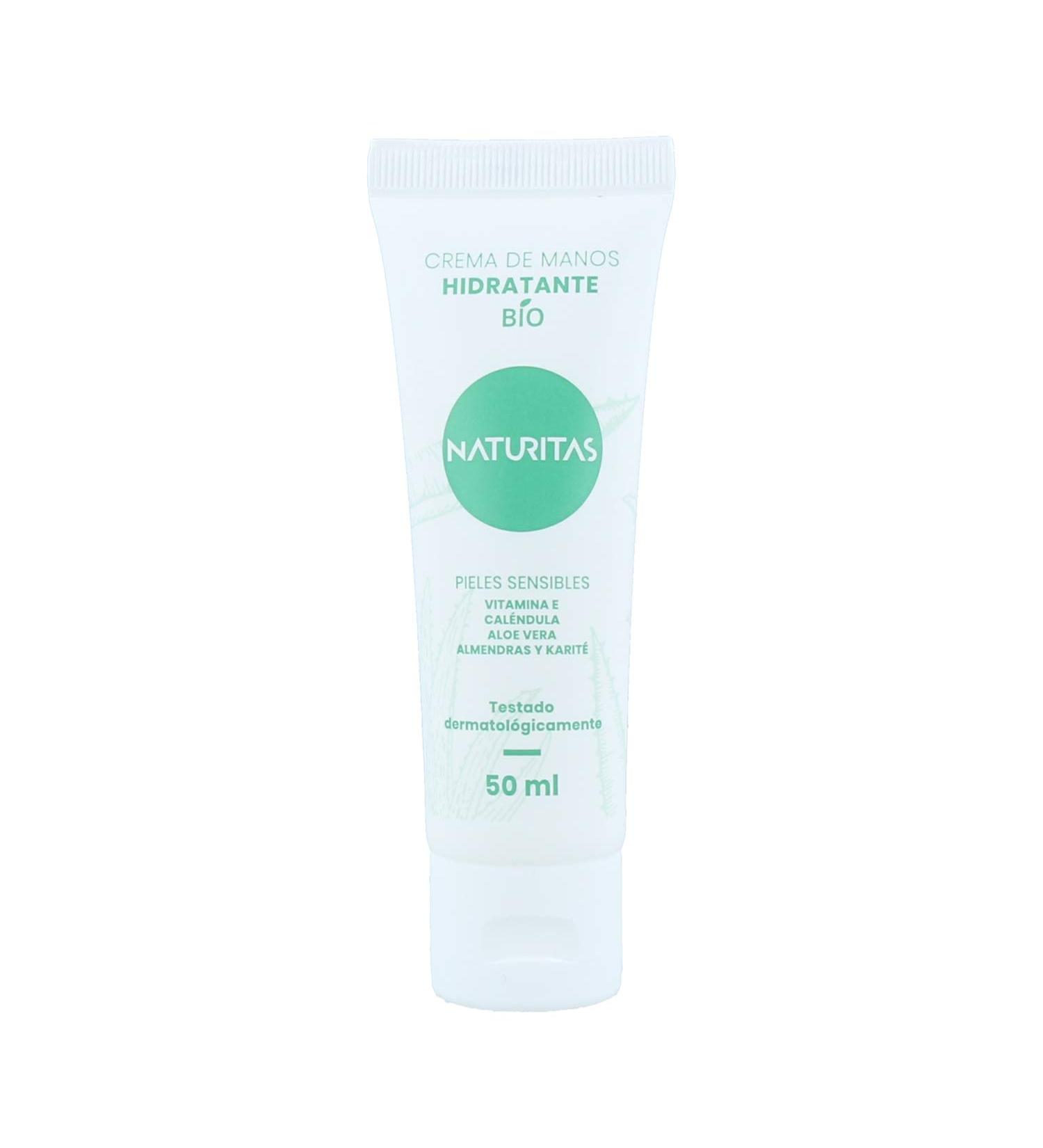 Moisturising organic hand cream for sensitive skin 50 ml cream (flowers)