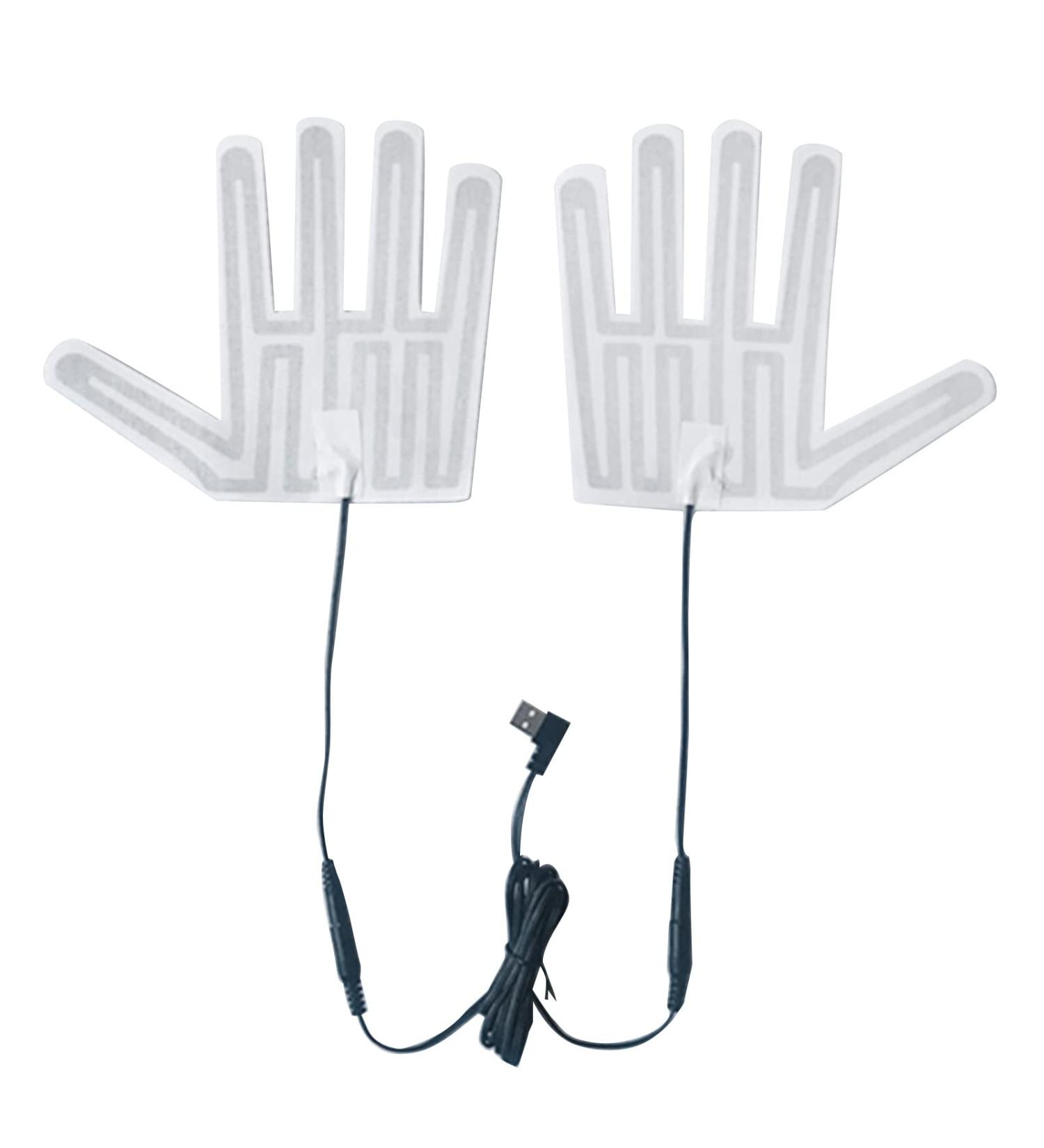 Yisawroy USB Carbon Fiber Heating Mat for Ski Gloves - 5V Electric Heating Element | Heated Gloves Pads for Ultimate Warmth - Buy Online on GoSupps.com